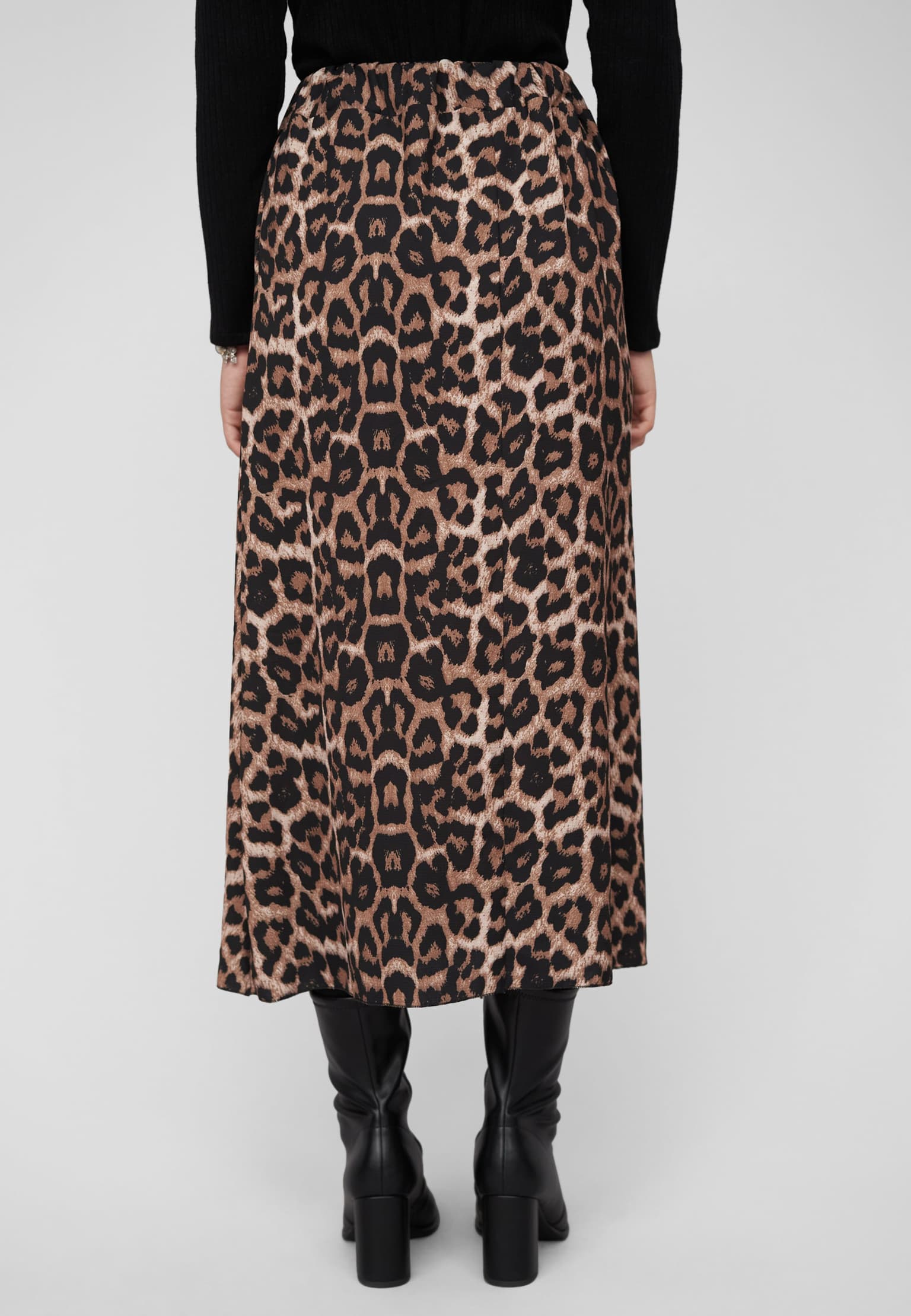 Cloud5ive Longform skirt with slit – Bild 2