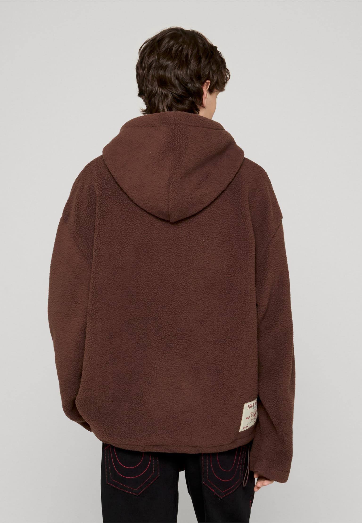 True Religion FLEECE HALF ZIP HOODIE – Bild 2