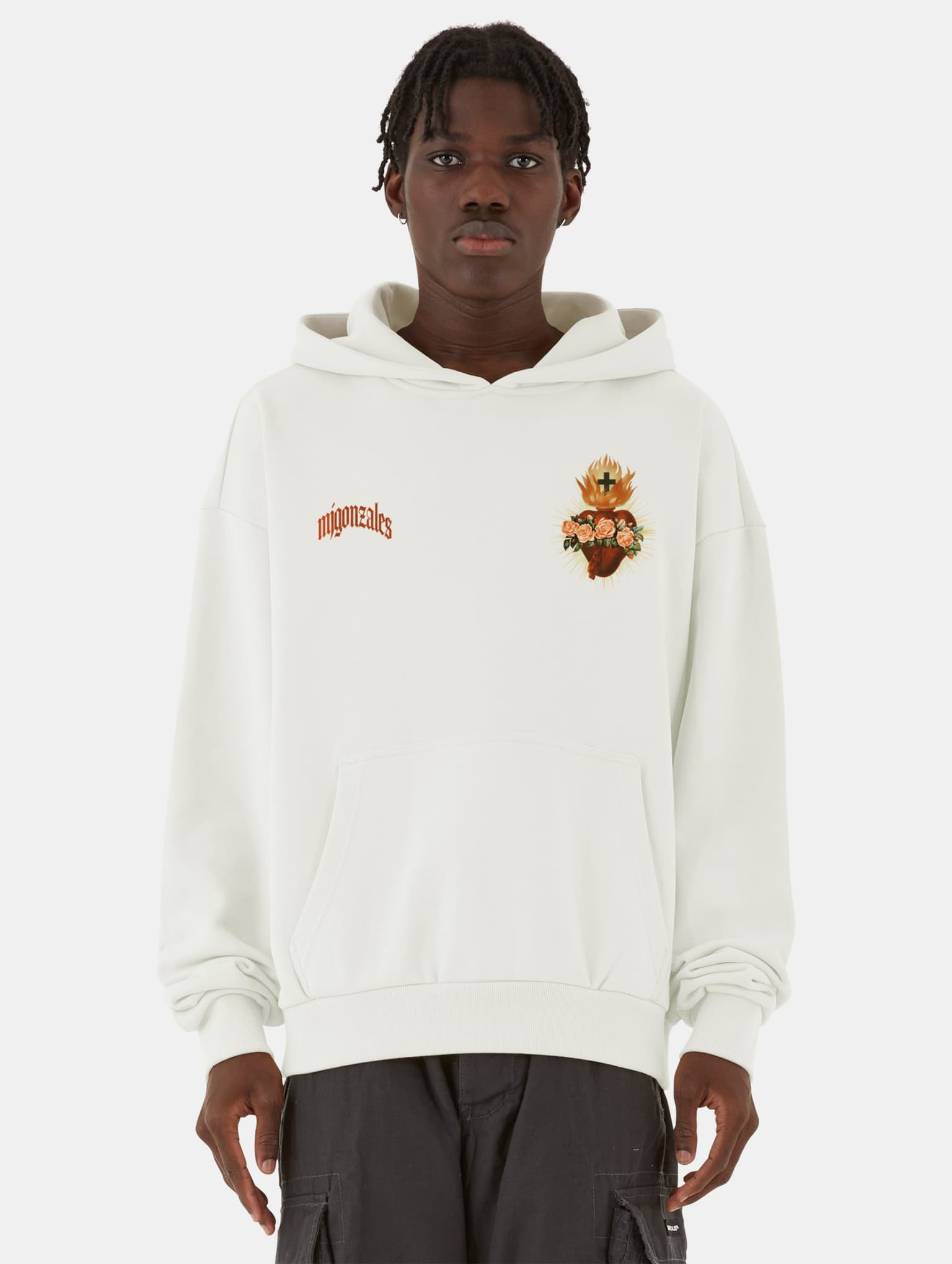 MJ Gonzales HEART x MJG HEAVY OVERSIZED HOODY – Bild 3