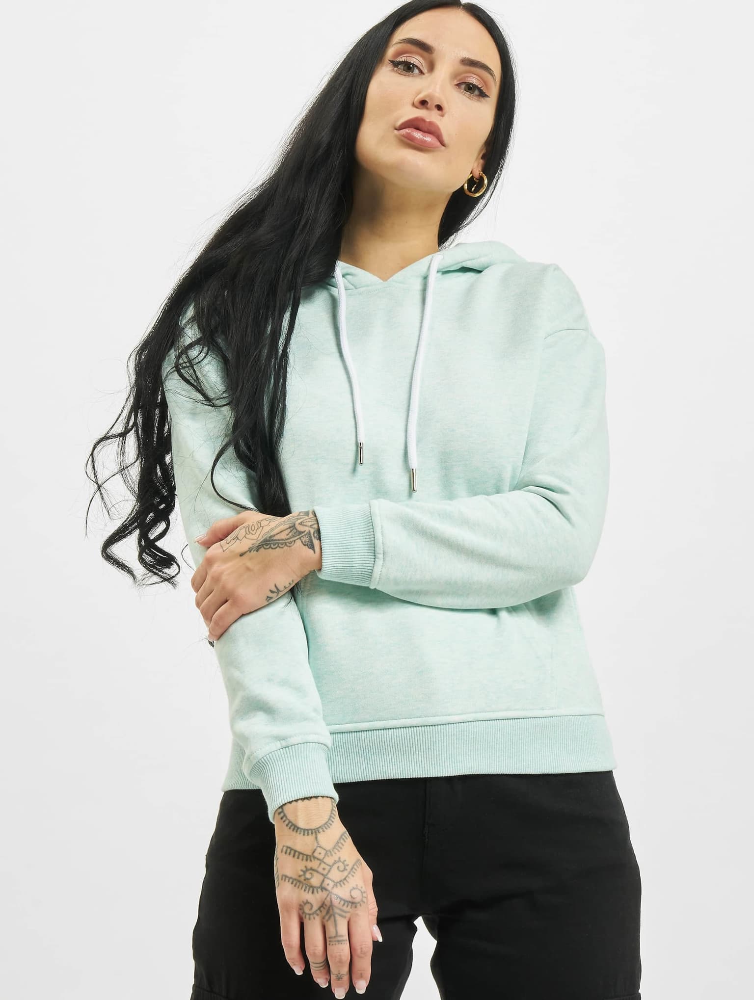 Urban Classics Ladies Color Melange Hoody