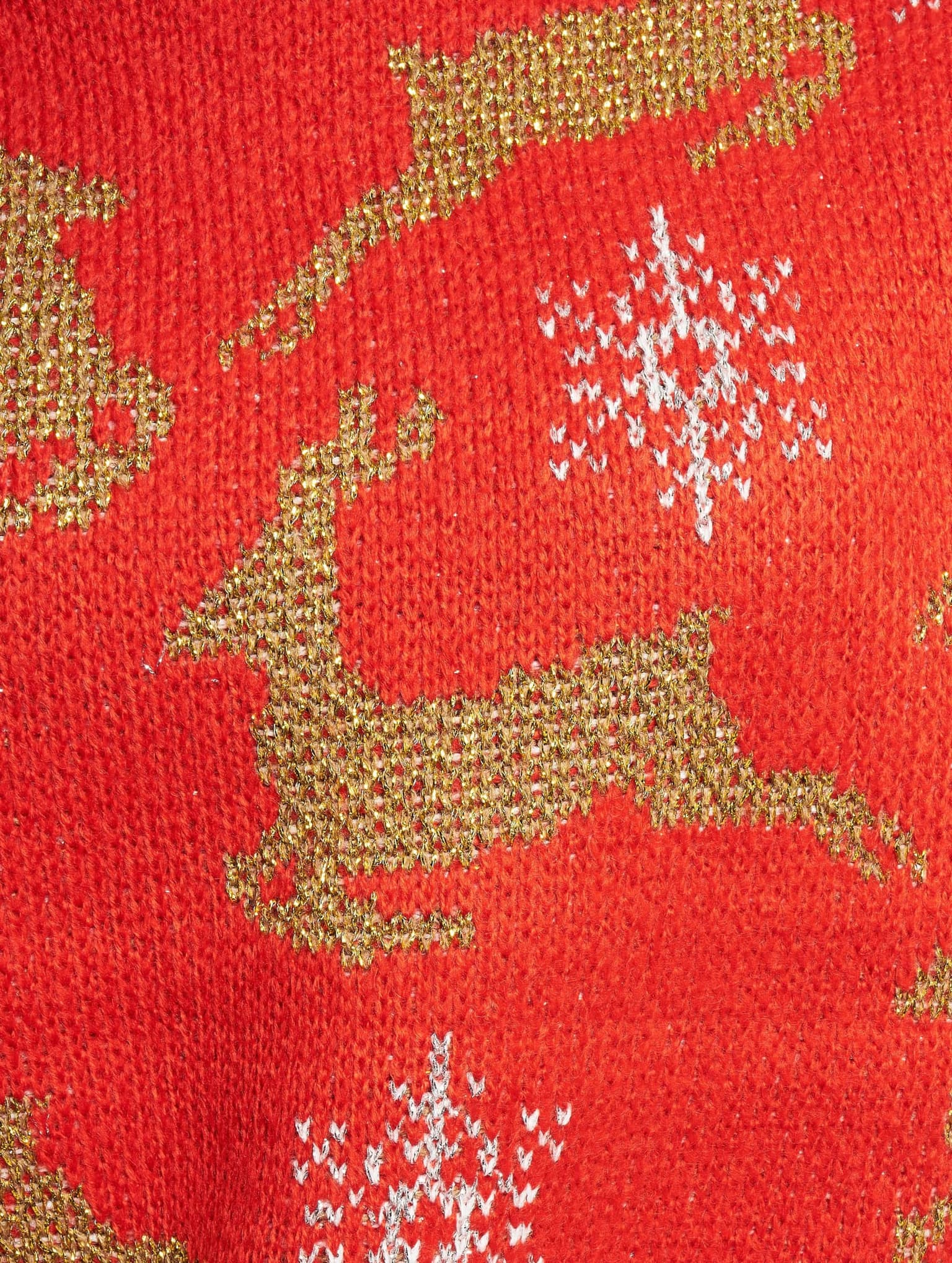 Urban Classics Ladies Oversized Christmas Sweater – Bild 4
