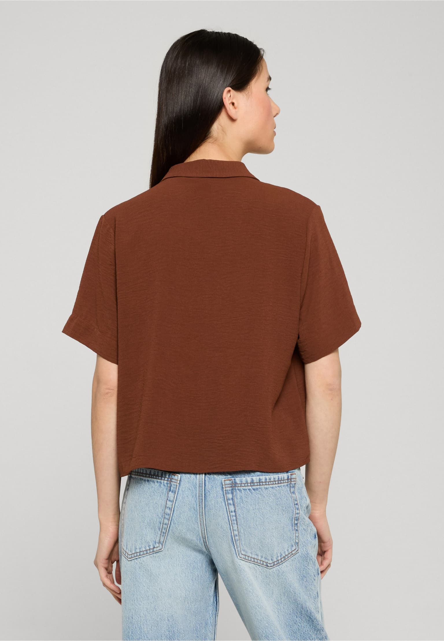Urban Classics Ladies Structured Resort Shirt – Bild 2