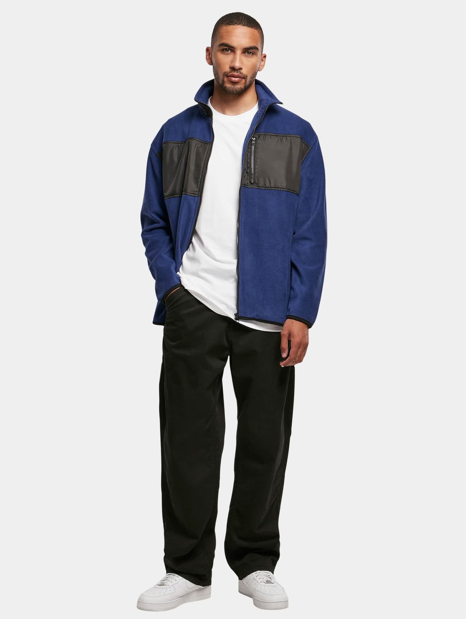 Urban Classics Patched Micro Fleece Jacket – Bild 4