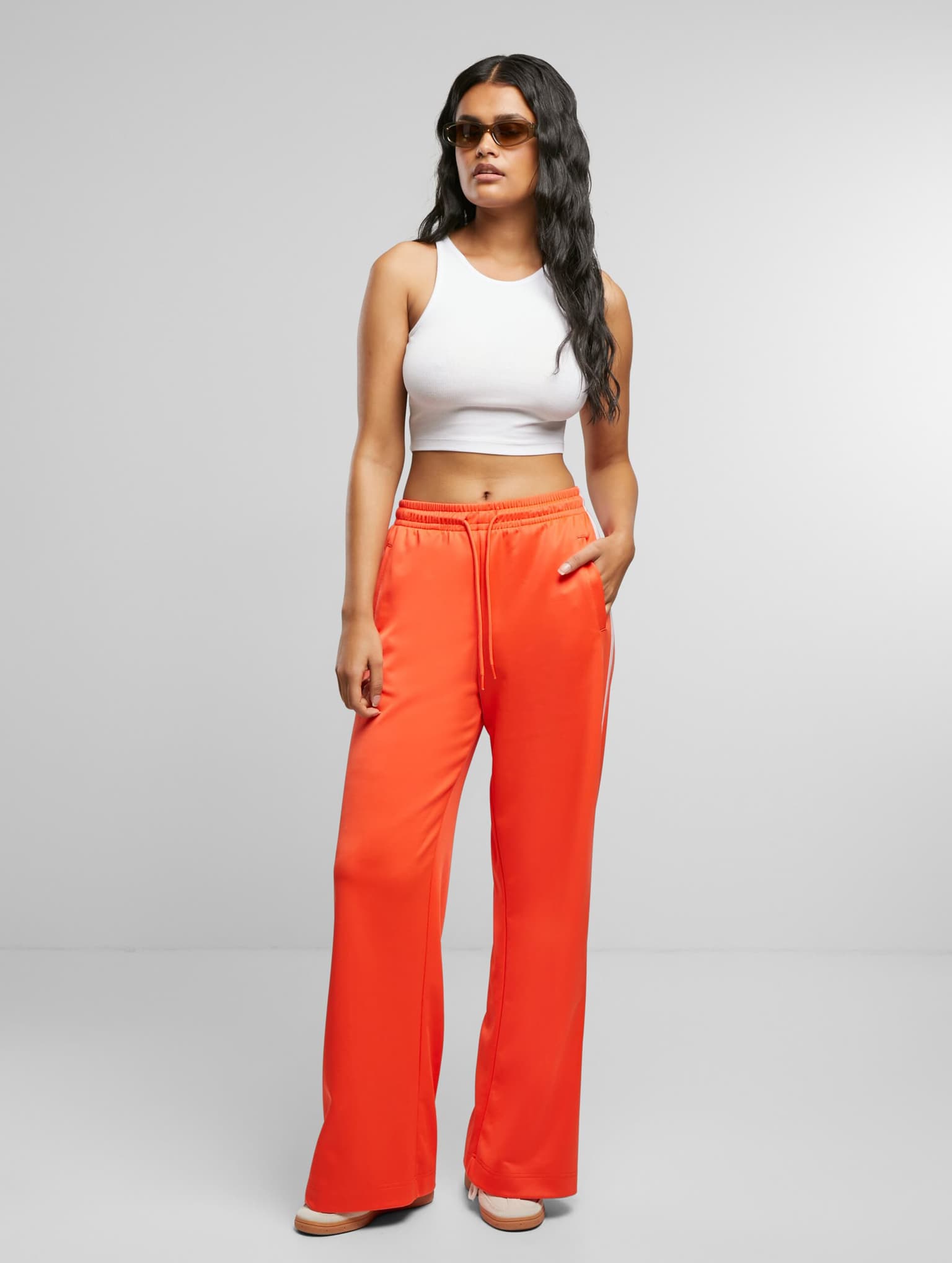 Urban Classics Ladies Wide Leg Track Pants – Bild 4