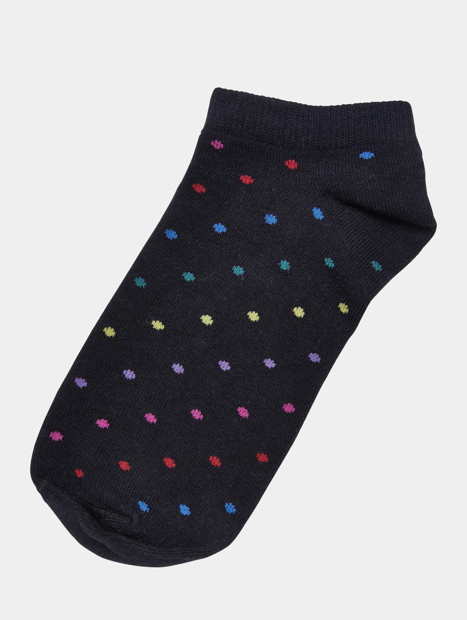 Urban Classics No Show Socks Rainbow Dots 5-Pack – Bild 4