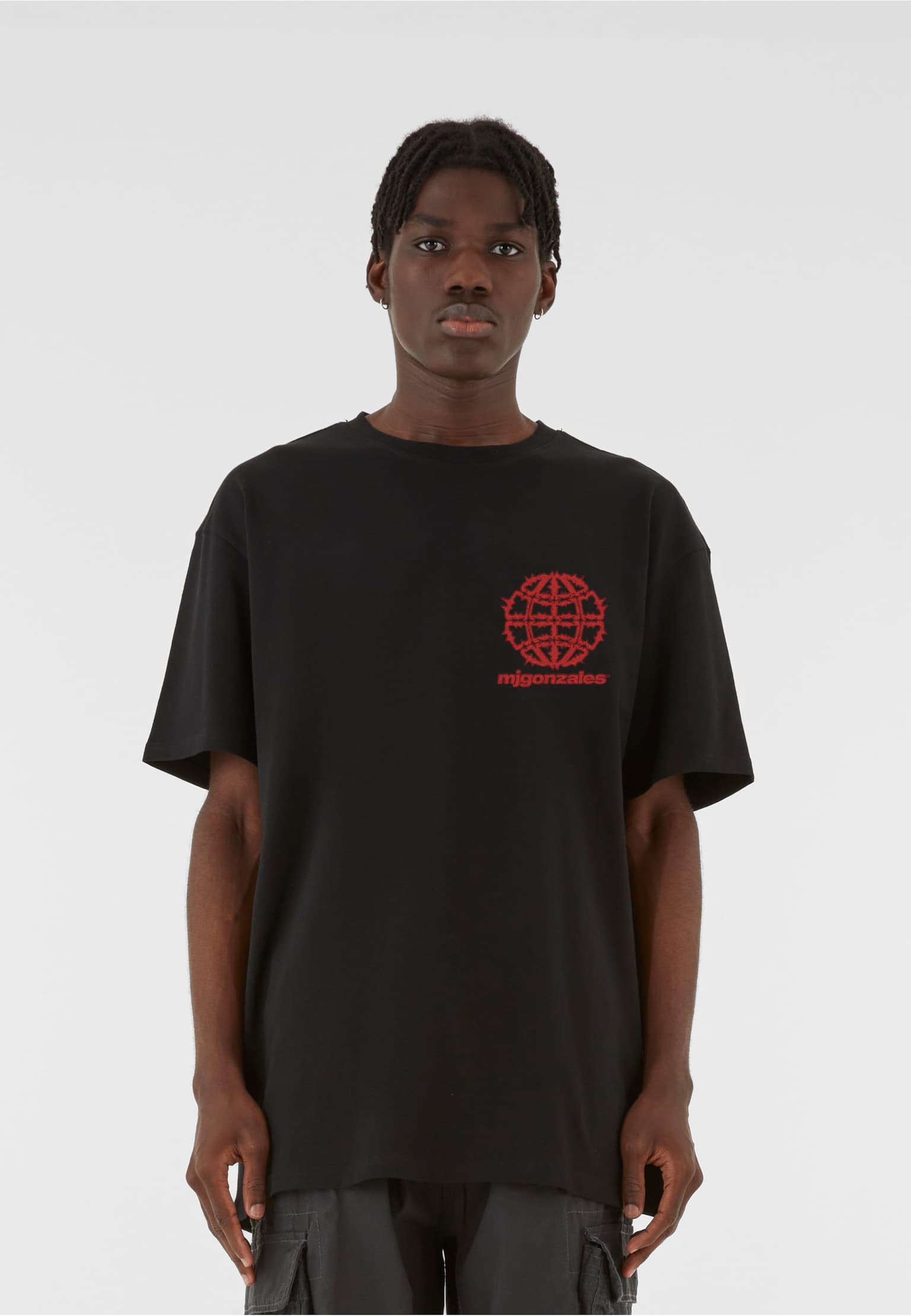 MJ Gonzales MJG Heavy Oversized Tee - Global Flame – Bild 2