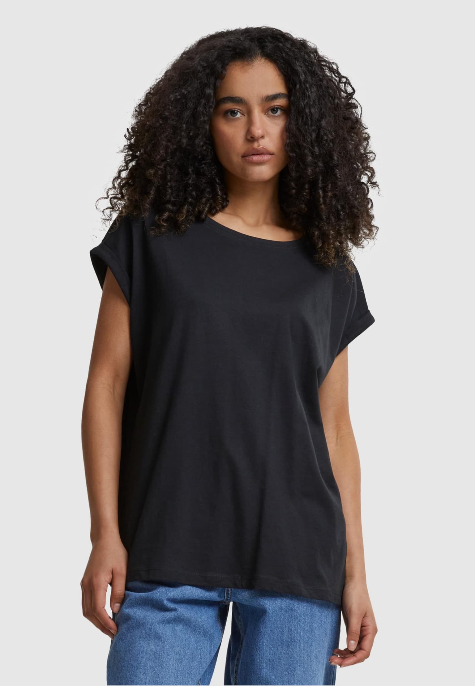 Urban Classics Ladies Extended Shoulder Tee