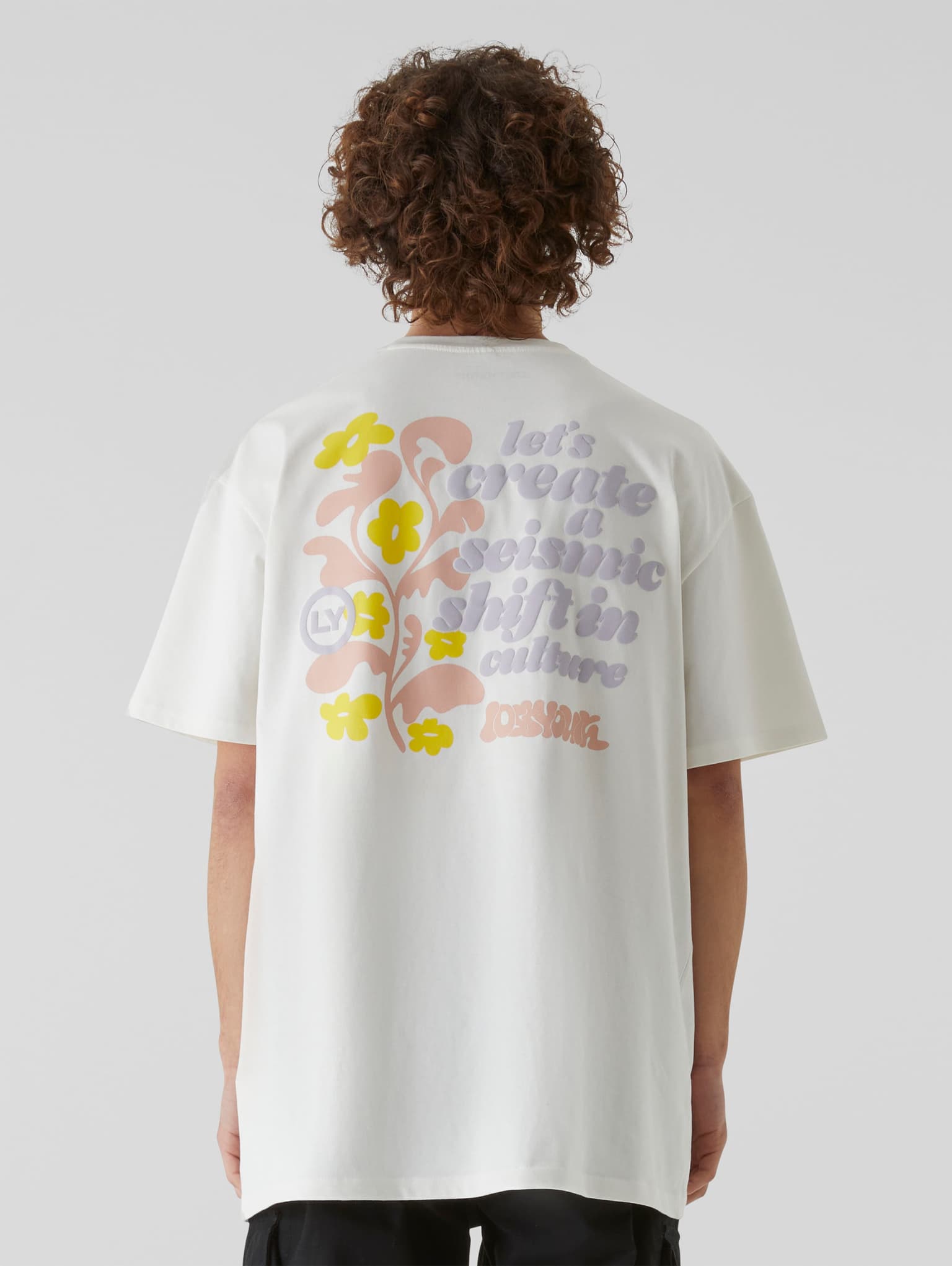 Lost Youth Flowers T-Shirt – Bild 2