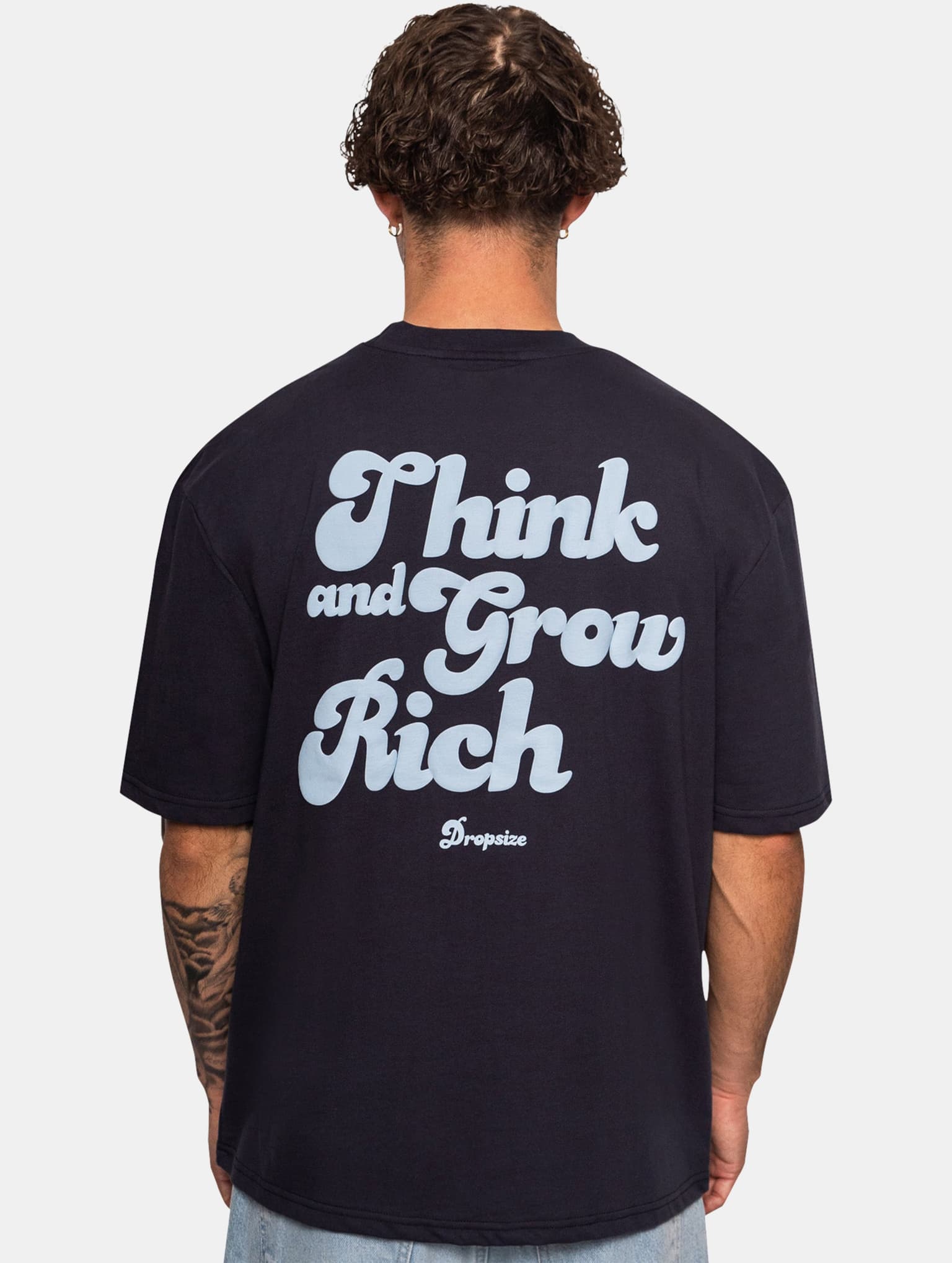 Dropsize Heavy Grow Rich T-Shirt