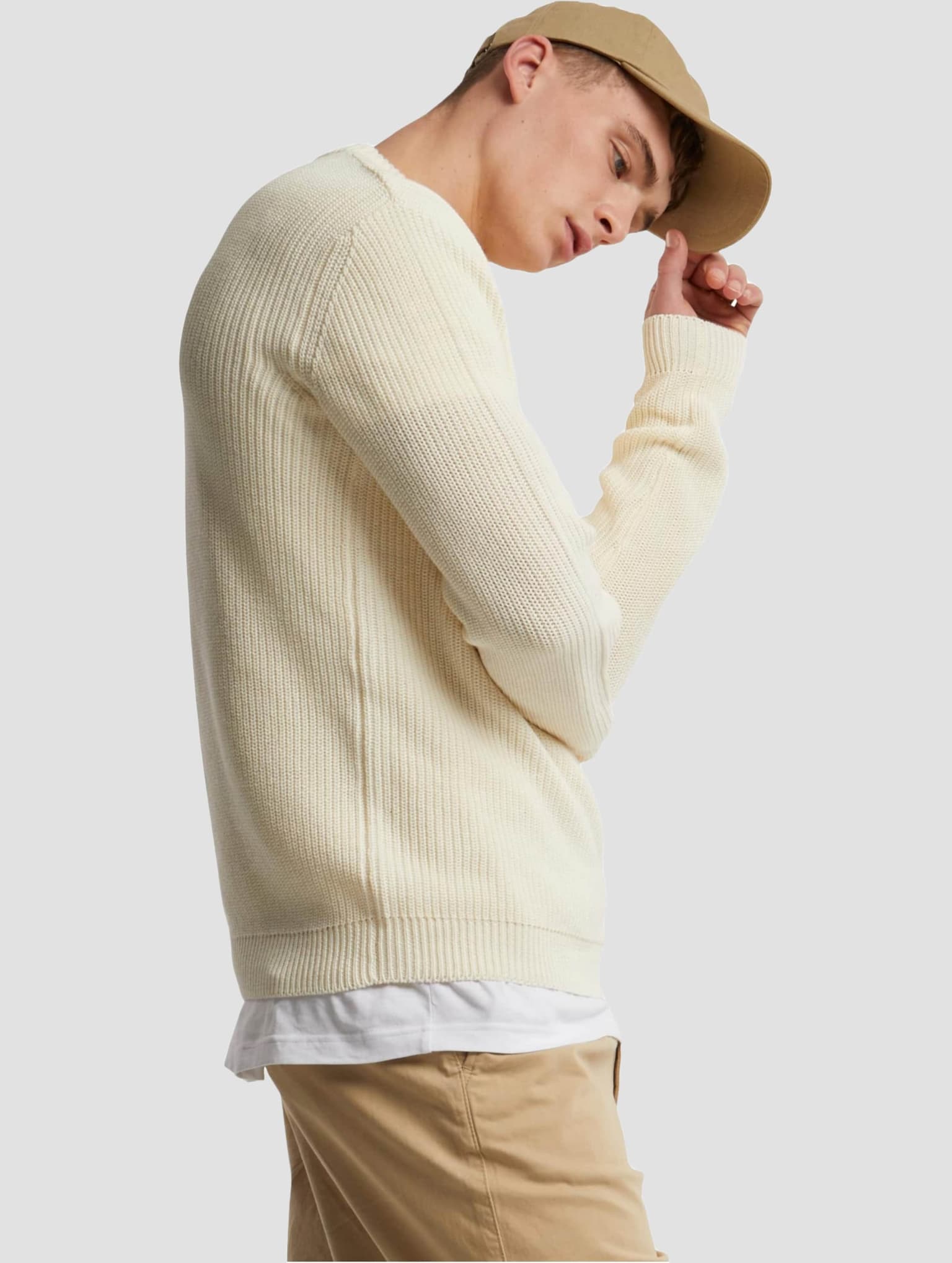 Urban Classics Rib Basic Sweater – Bild 3