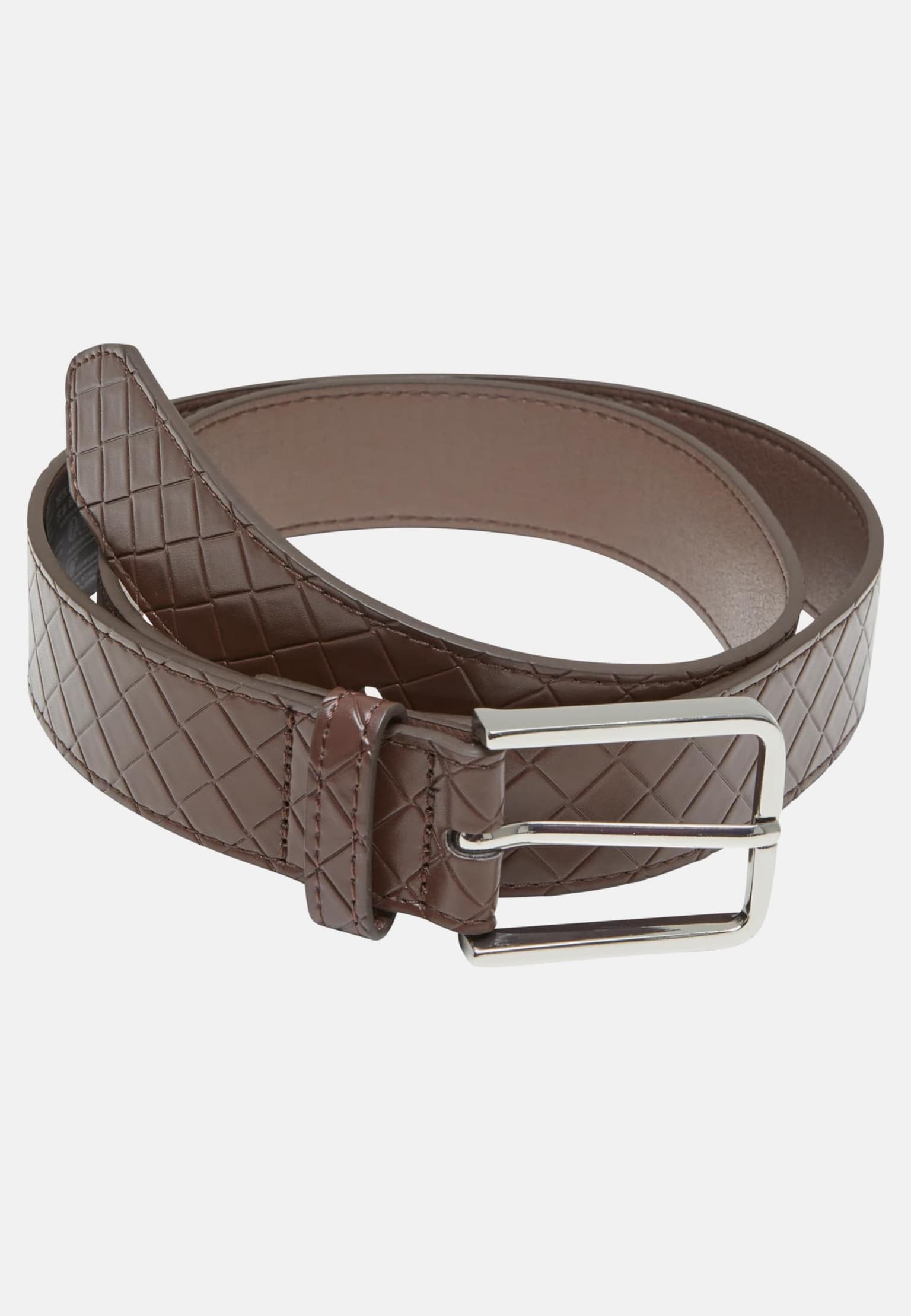 Urban Classics Woven Embossed Synthetic Leather Belt
