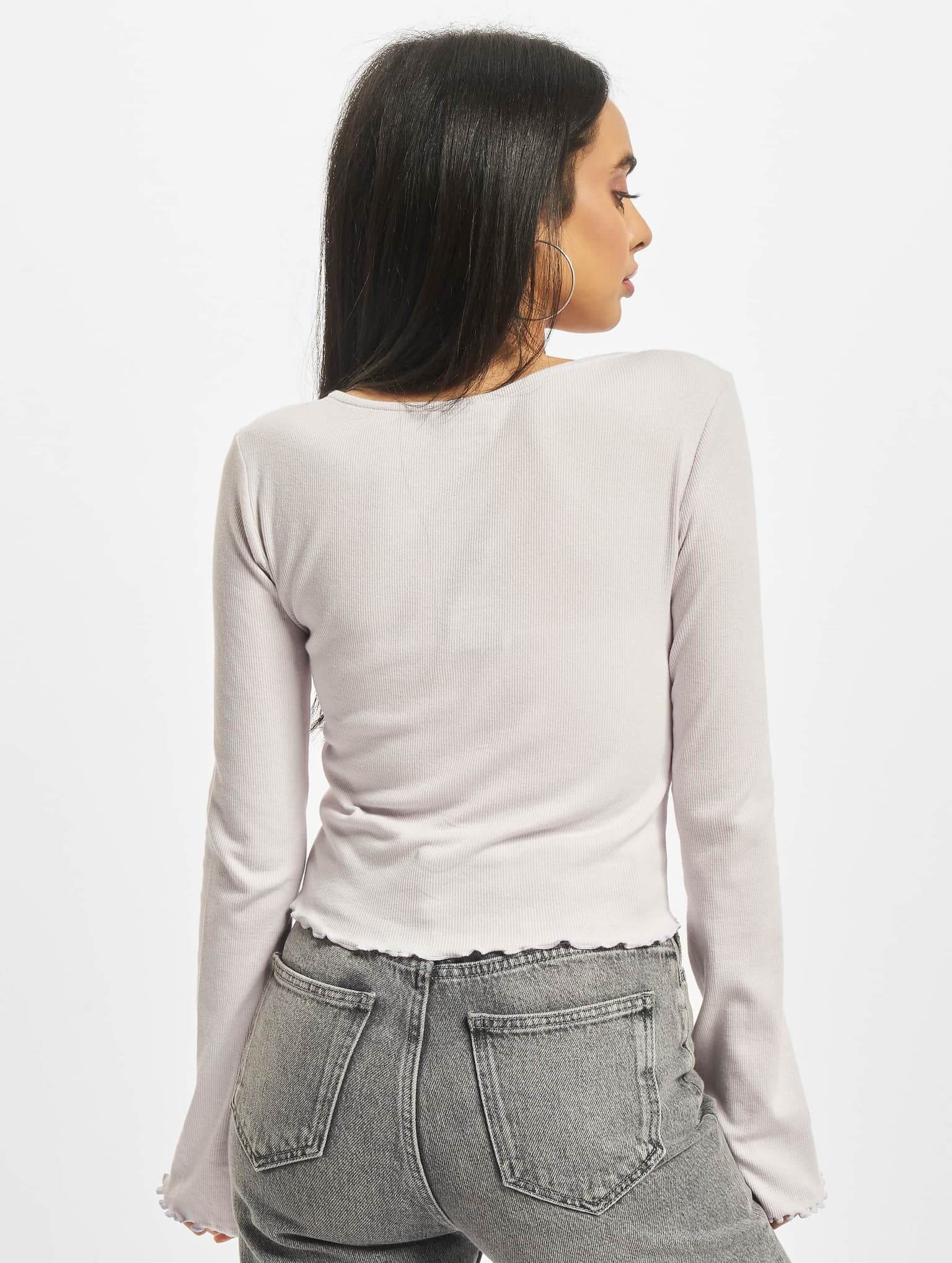 Urban Classics Ladies Cropped Rib Cardigan – Bild 2