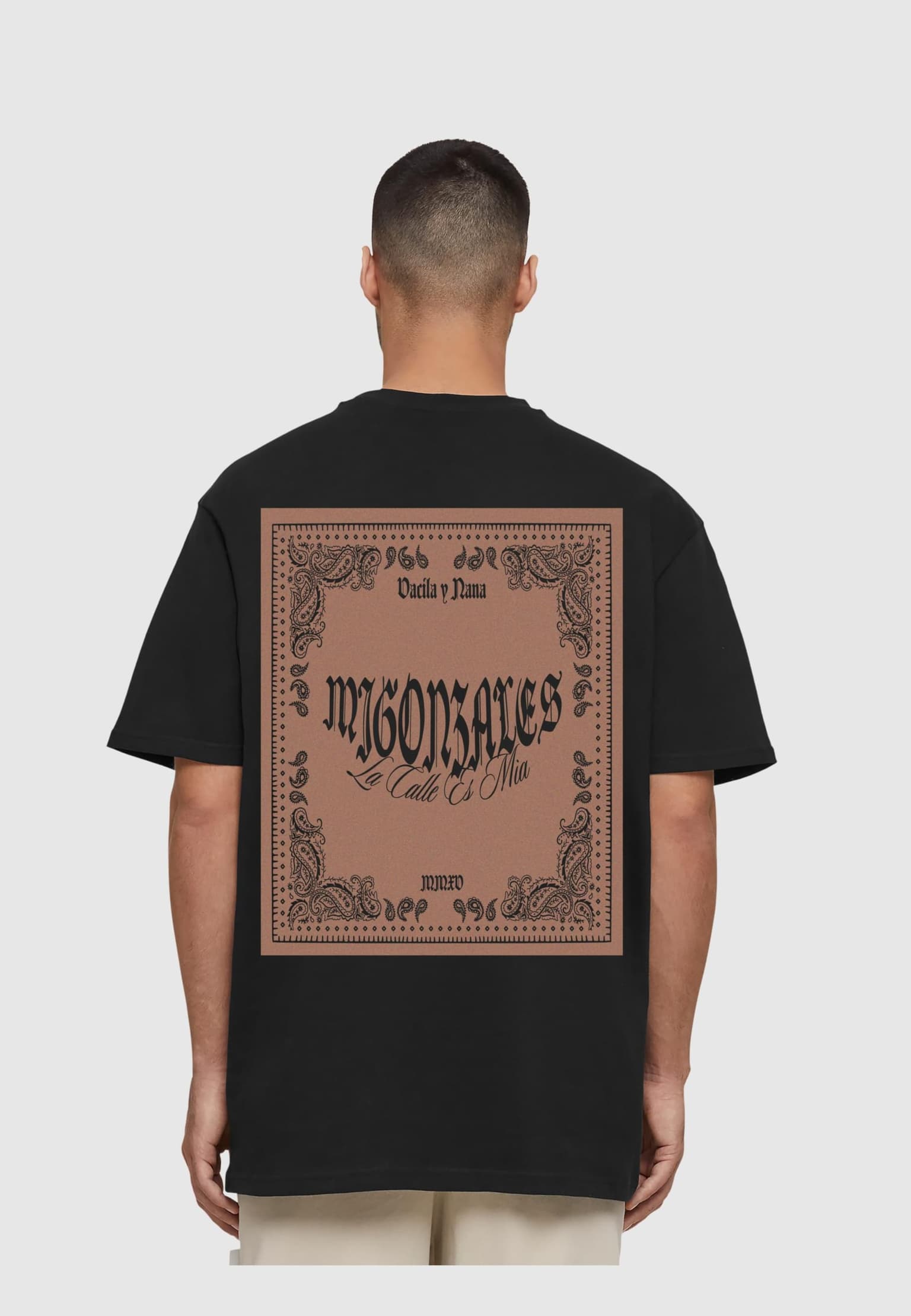 MJ Gonzales MJG Heavy Oversized Tee - The Street is mine – Bild 2
