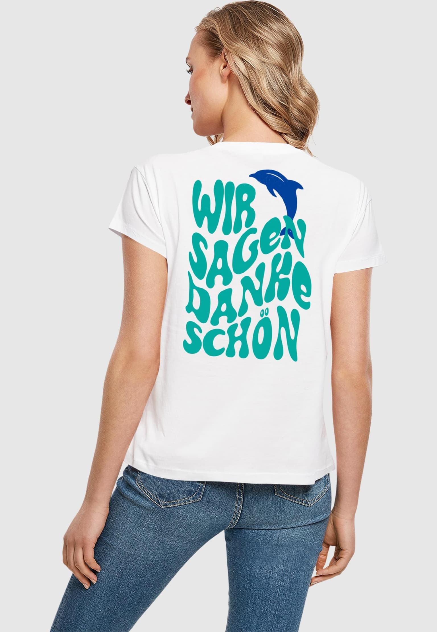 Merchcode Ladies Die Flippers - Wir Sagen Danke Schön T-Shirt 2 – Bild 2