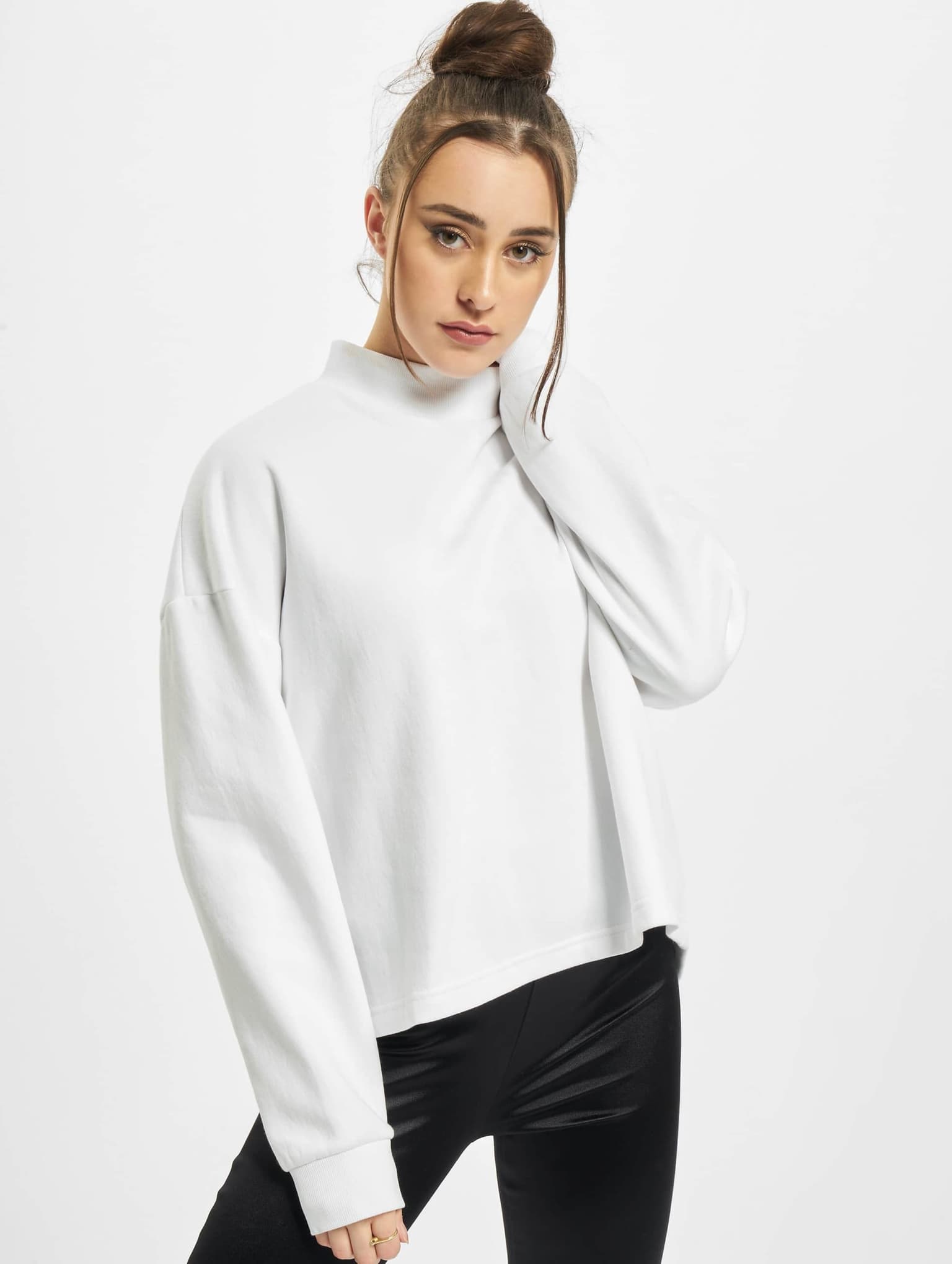 Urban Classics Ladies Oversized High Neck Crew – Bild 3