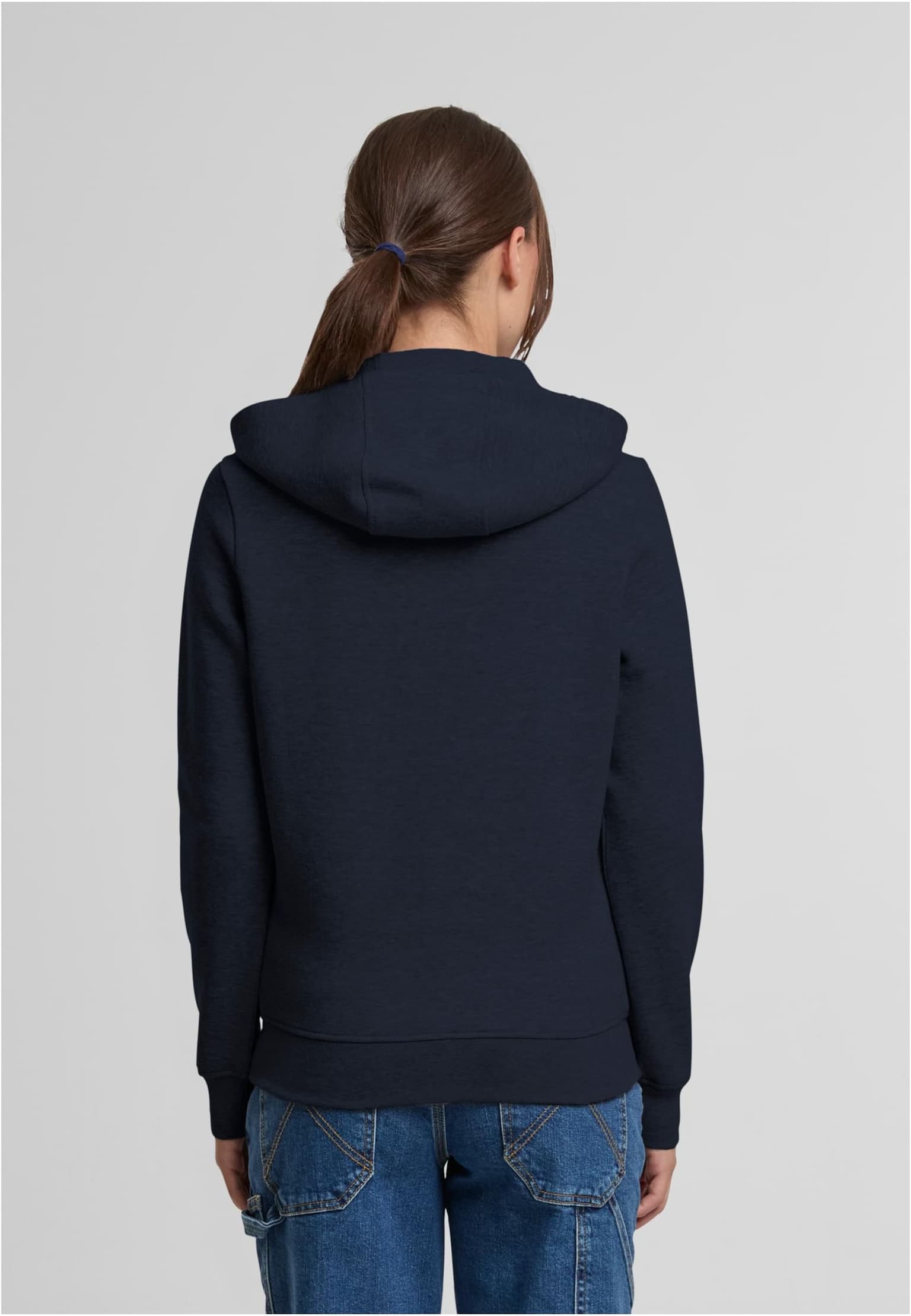 Urban Classics Ladies Basic Essential Zip Hoody – Bild 2