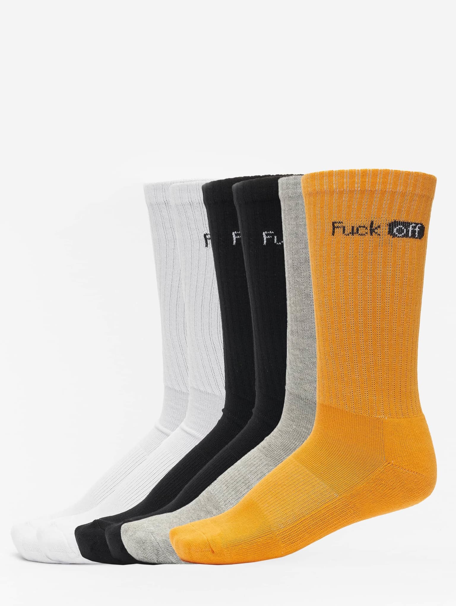 Mister Tee Fuck Off Socks 6-Pack