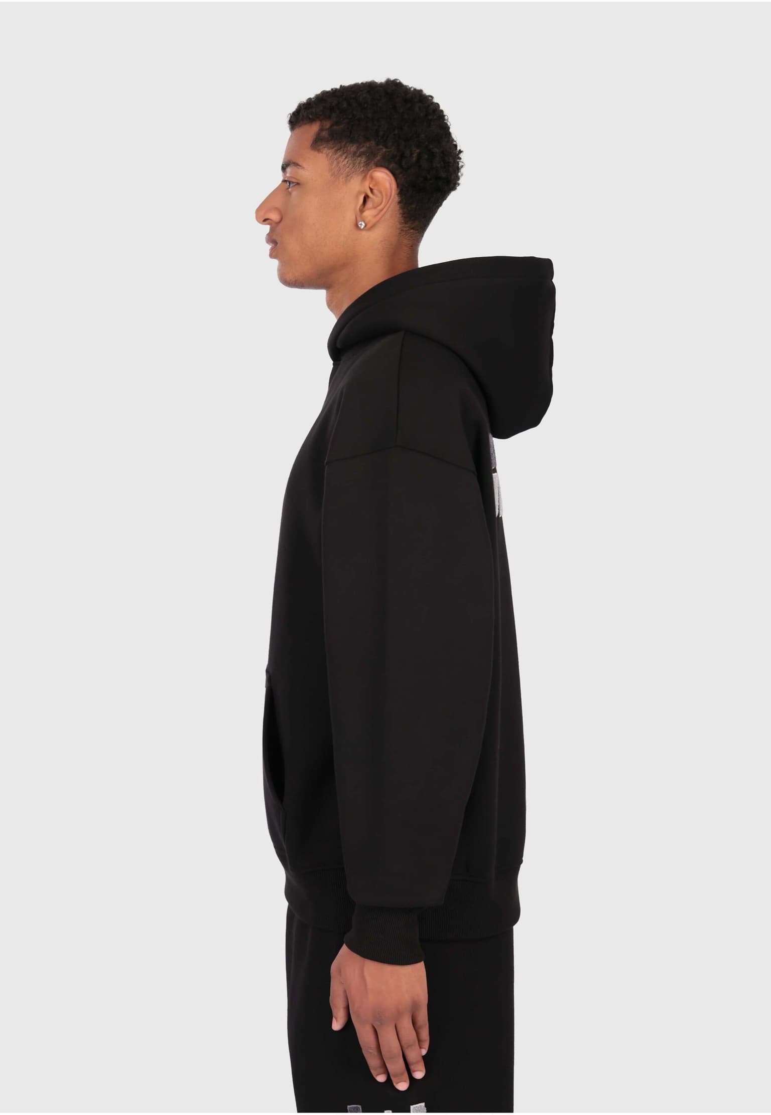 Dropsize SPLIT FROTTEE EMBO HOODIE – Bild 3
