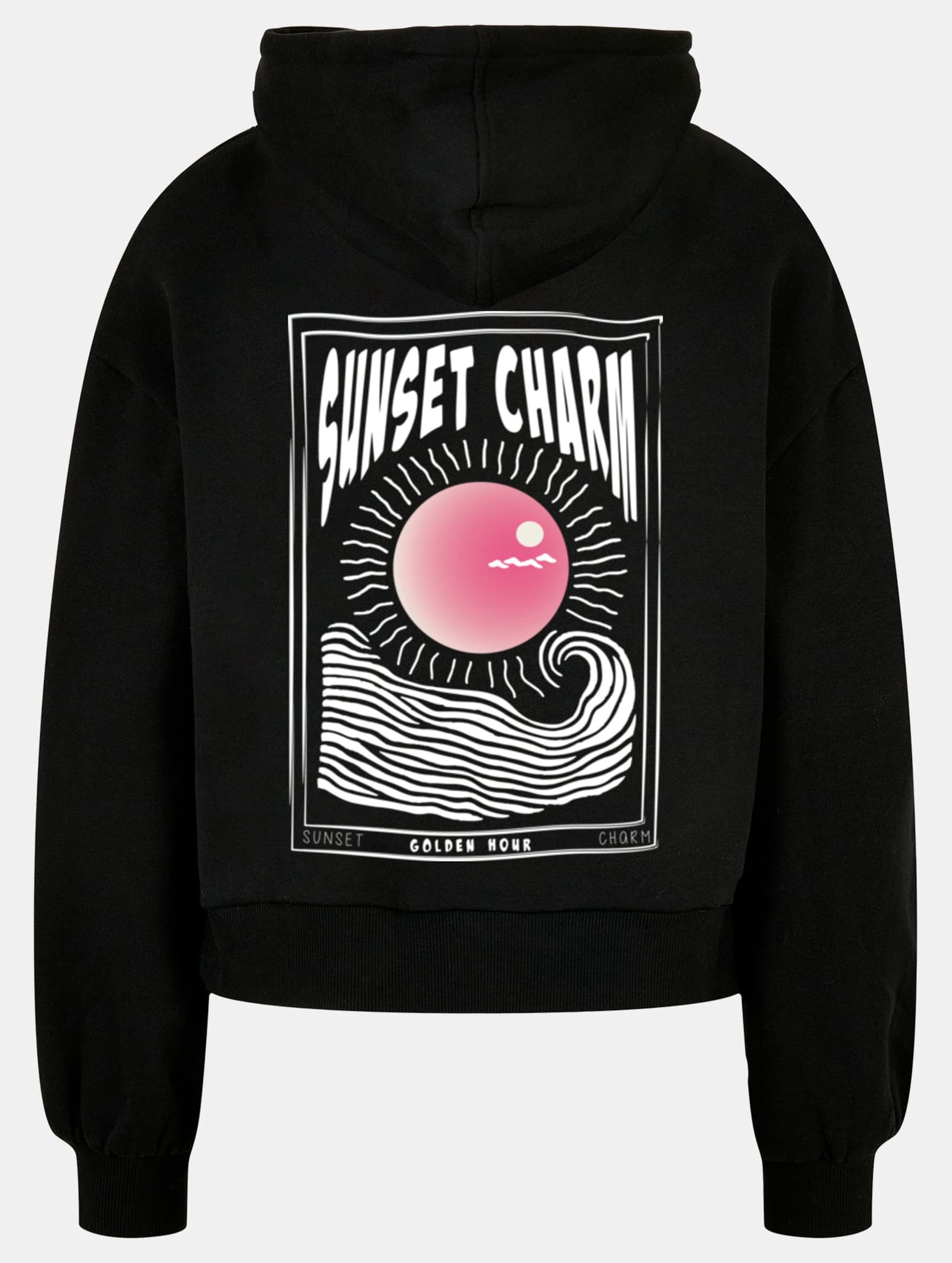 Merchcode Ladies Sunset Charm Oversized Hoody – Bild 4