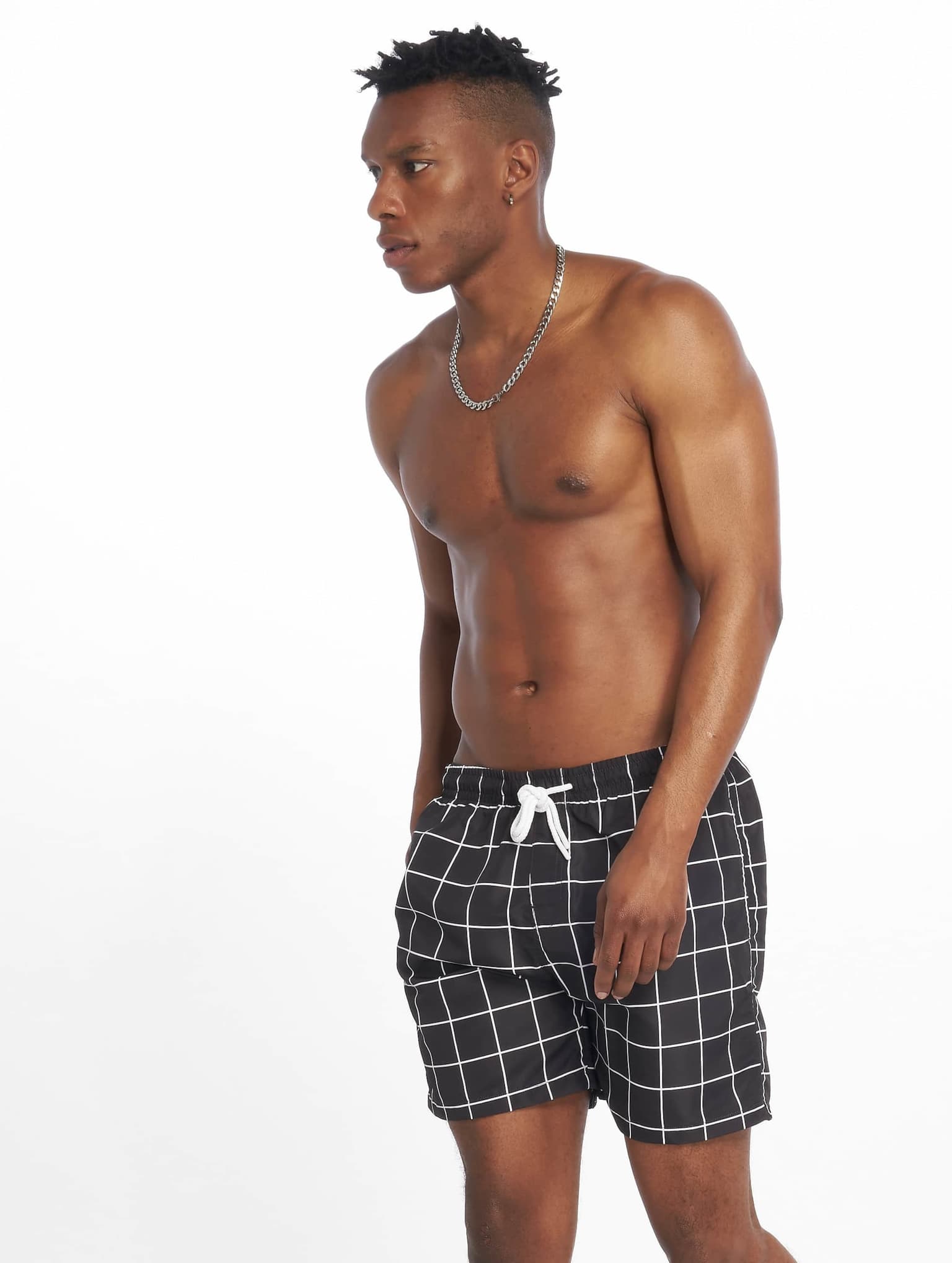 Urban Classics Check Swim Short