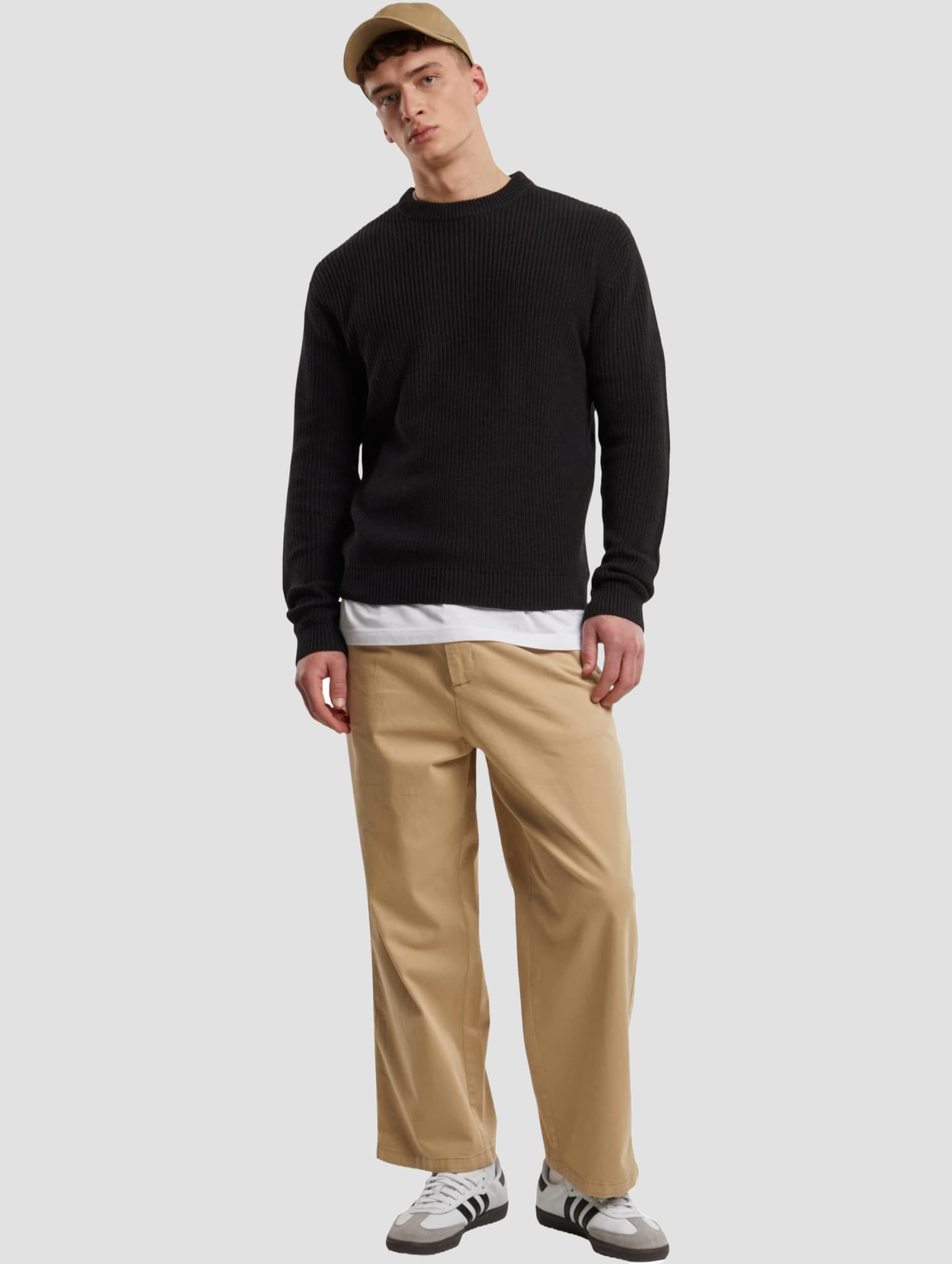 Urban Classics Rib Basic Sweater – Bild 4