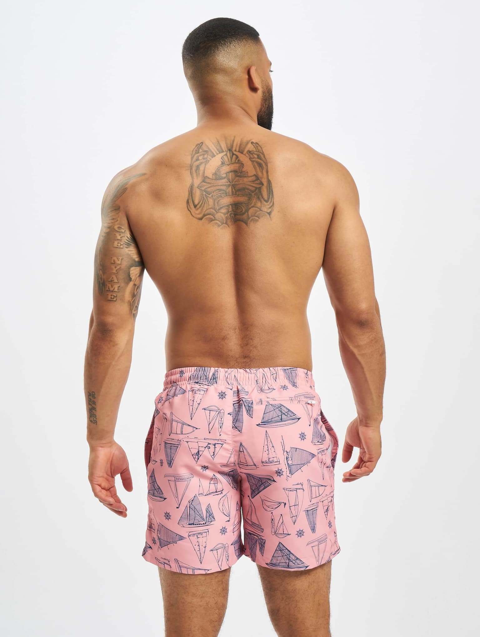 Urban Classics Pattern Swim Short – Bild 2
