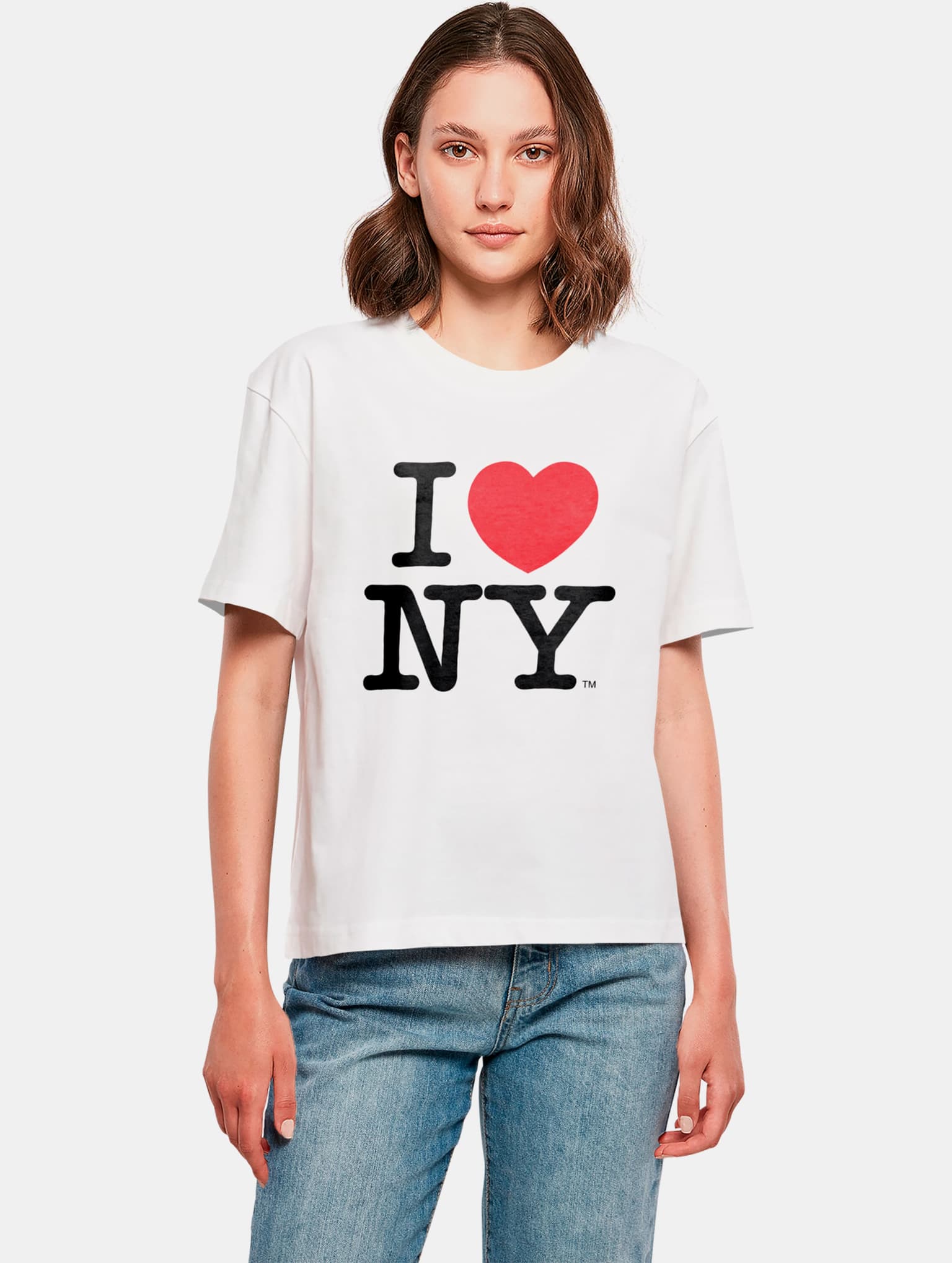 Merchcode Ladies I Love NY Tee