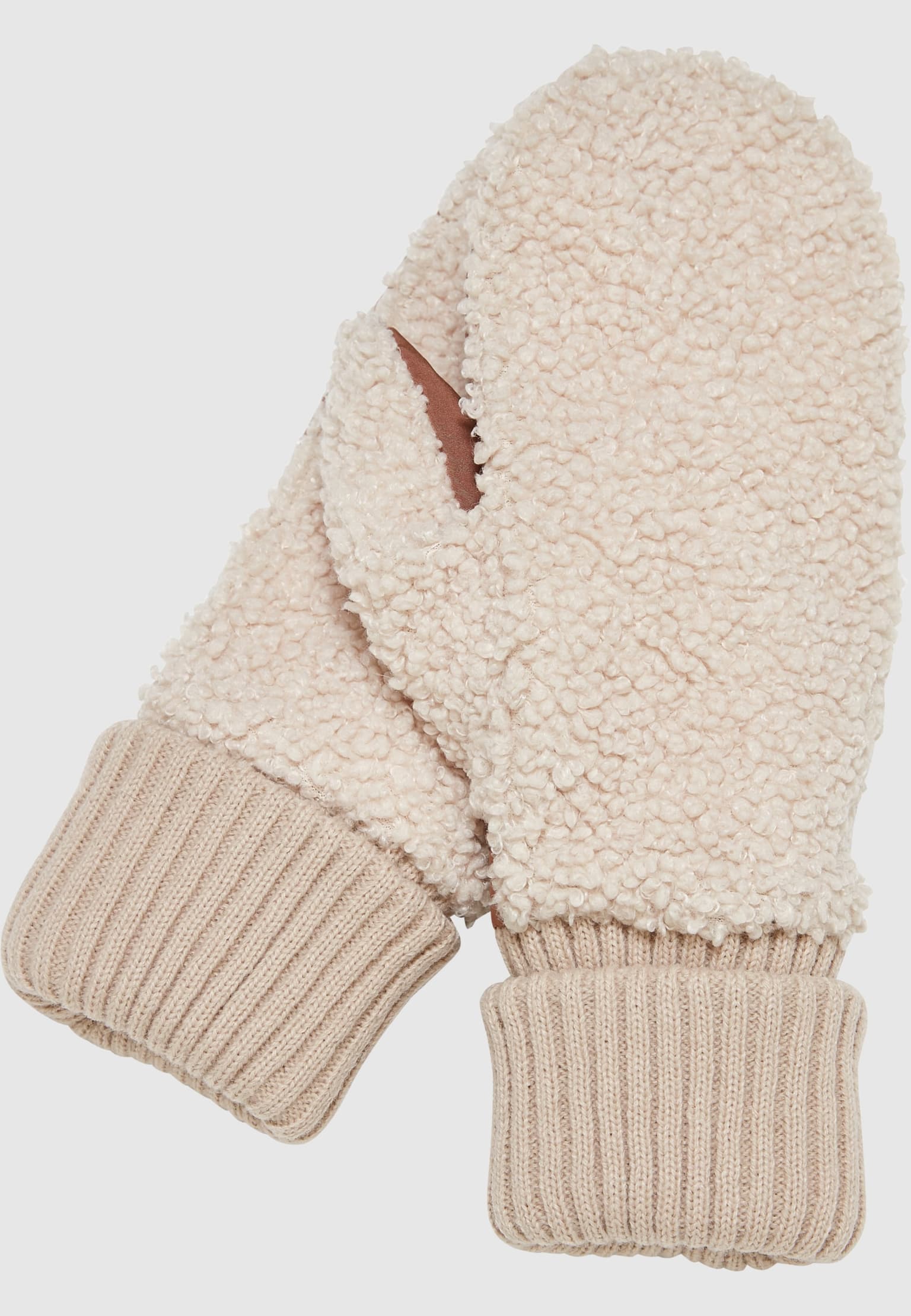Urban Classics Basic Sherpa Gloves – Bild 2