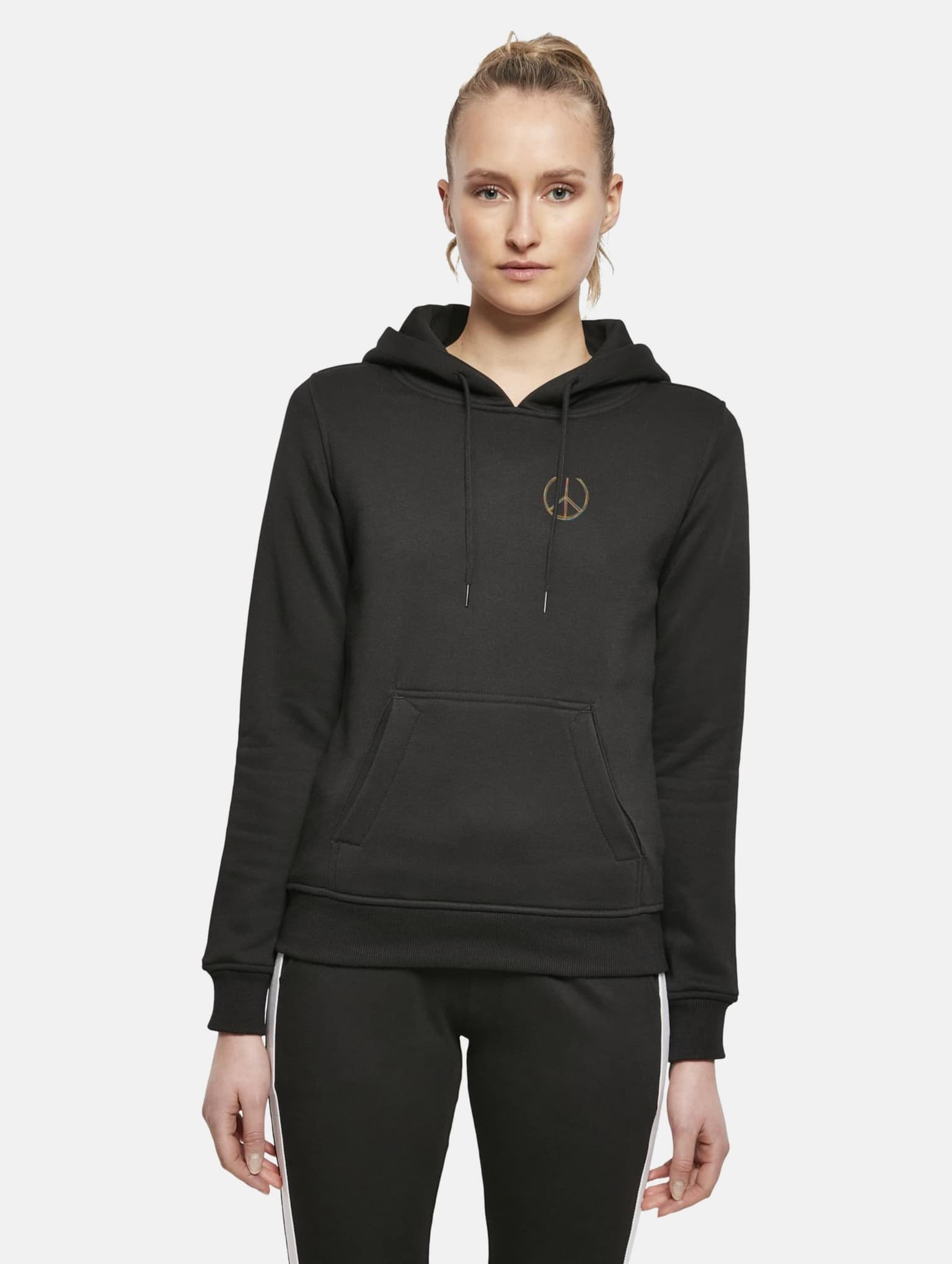 Merchcode Peace_Multicolor with Ladies Heavy Hoody