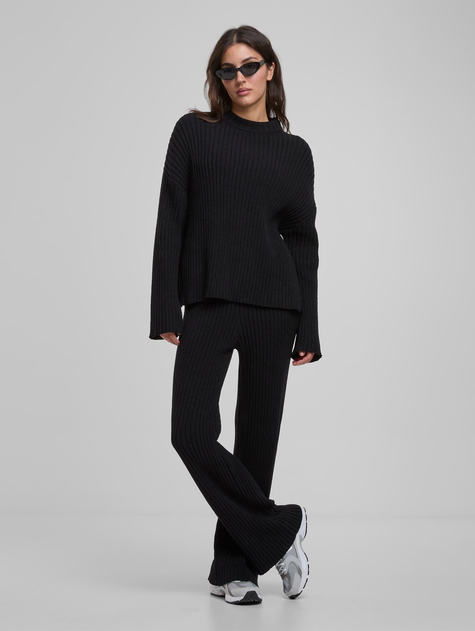 AMN-244-SW-24100555-010 AIMN Rib Knit Sweater – Bild 4
