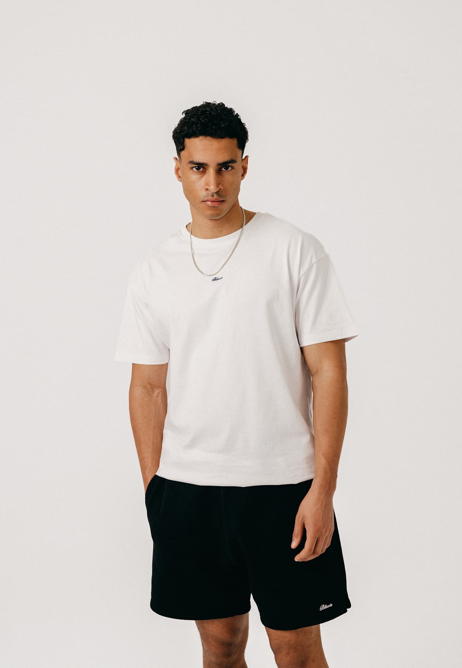 BLKVIS Script Sweatshorts