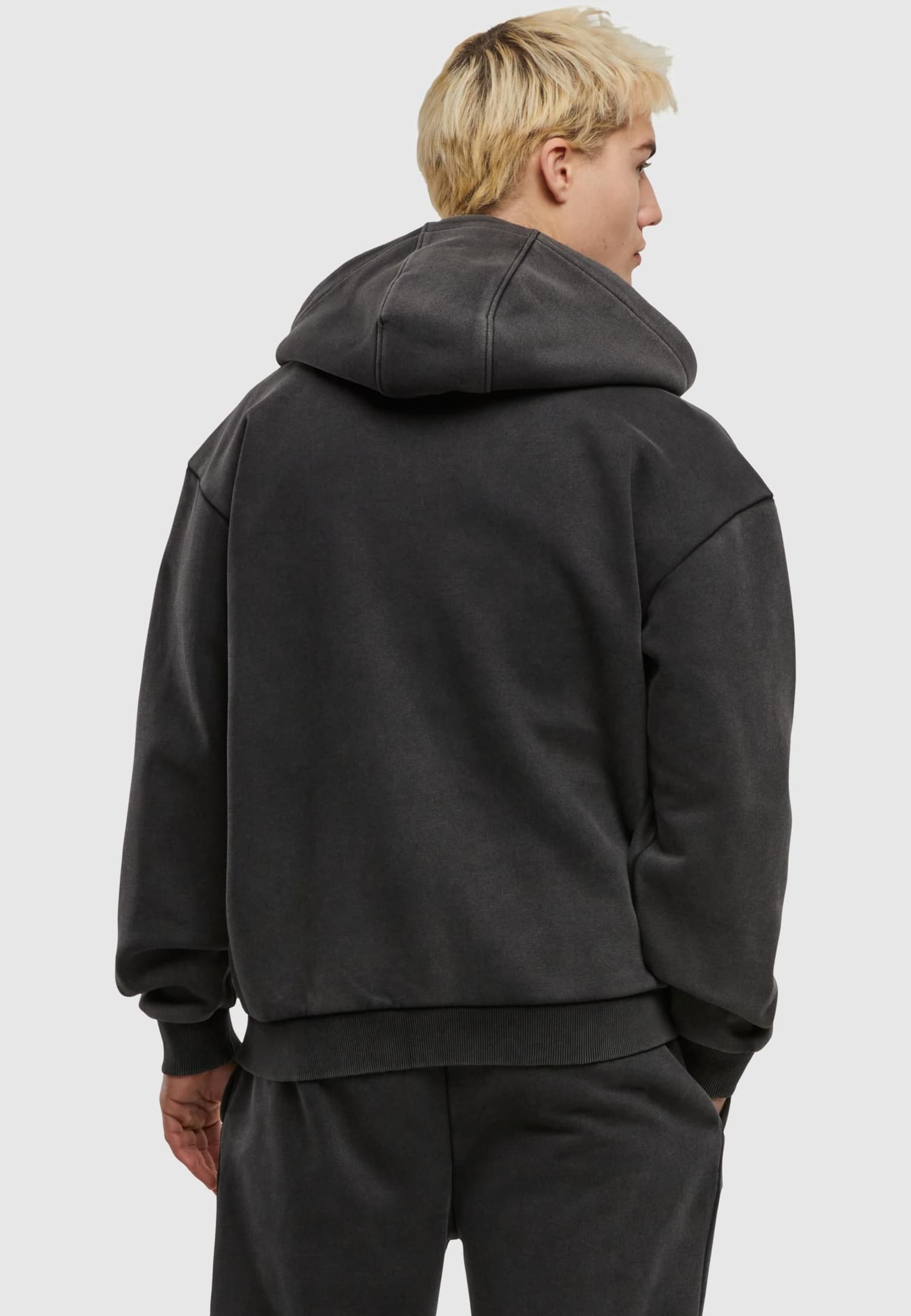 Urban Classics Vintage Heavy Zip Hoodie – Bild 2