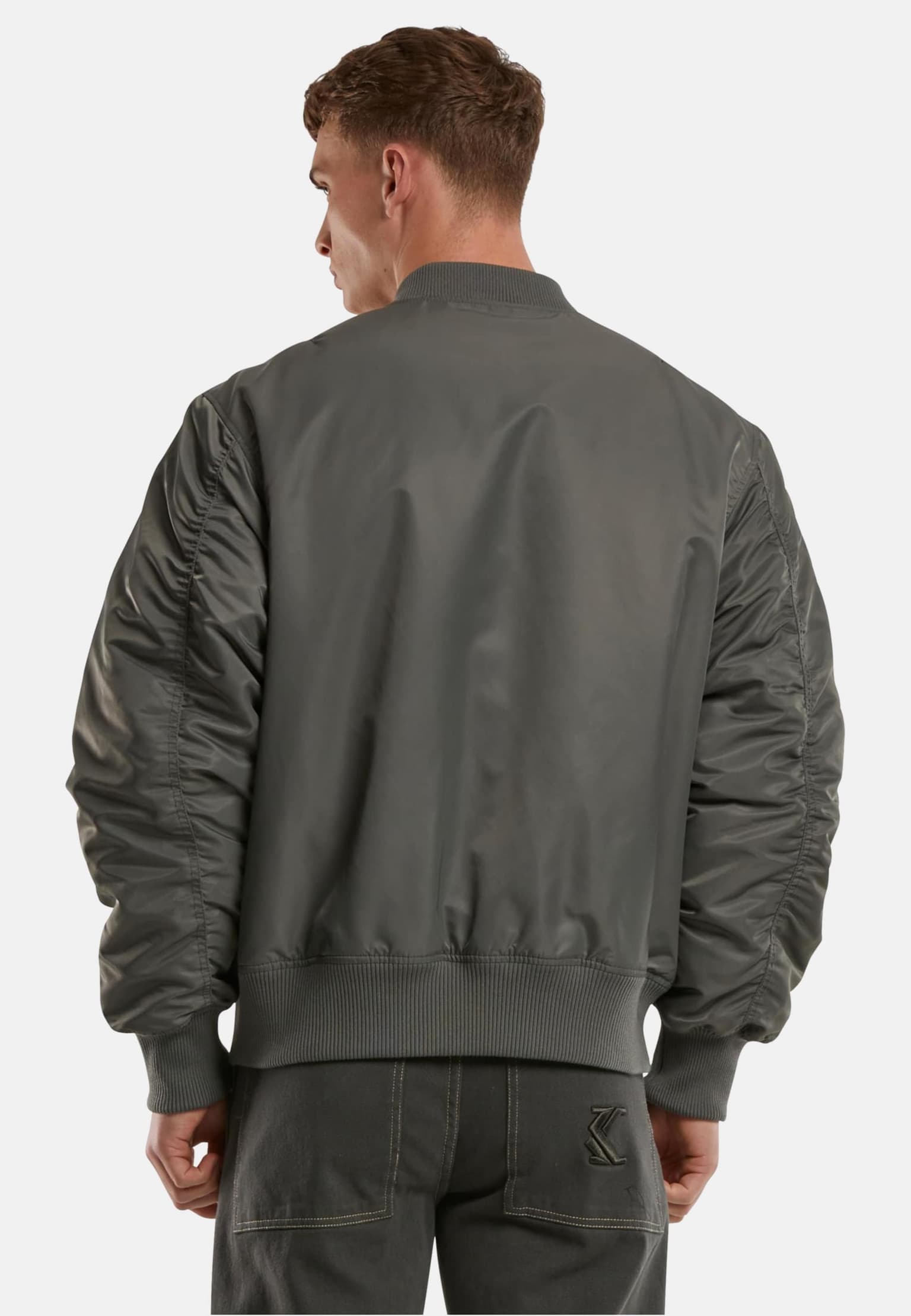 Karl Kani Small Signature Distressed Bomber Jacket – Bild 2