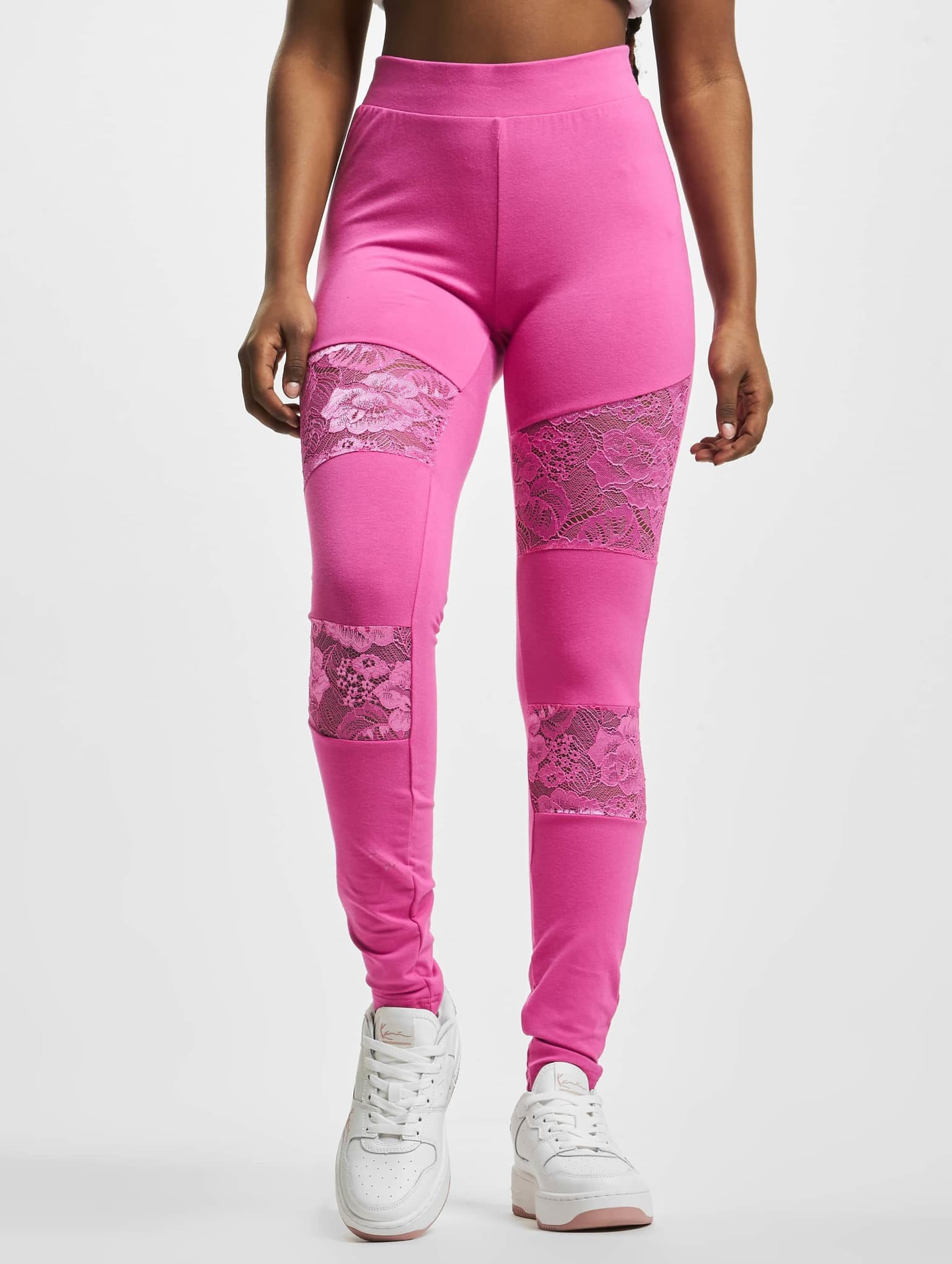 Urban Classics Ladies Laces Inset Leggings – Bild 3
