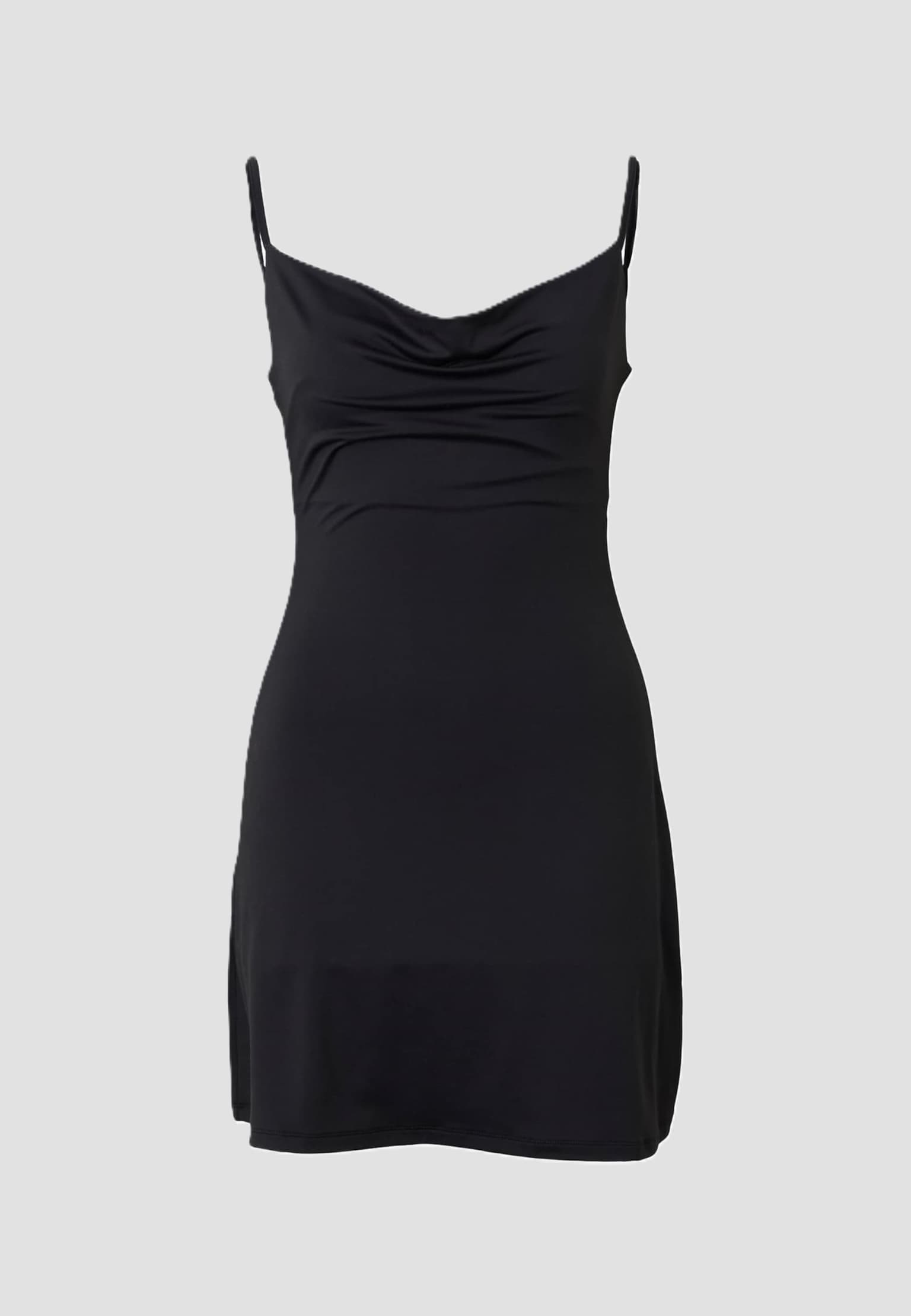 Urban Classics Ladies Mini Waterfall Neckline Dress – Bild 3