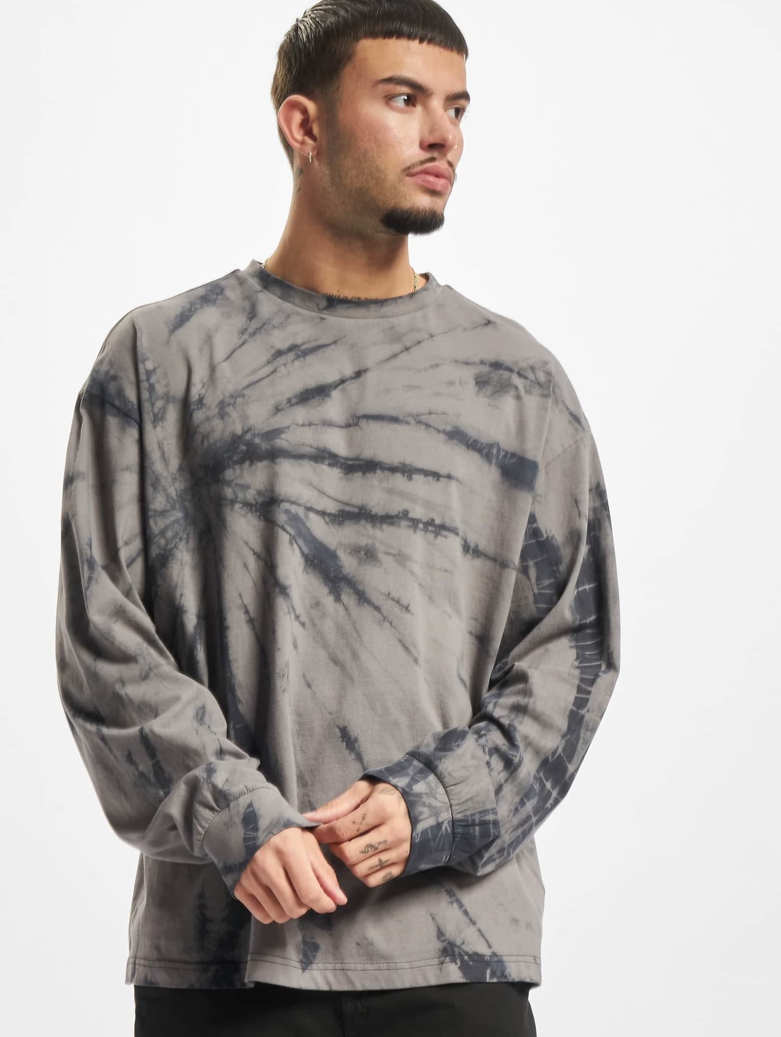 Urban Classics Boxy Tye Dye LS