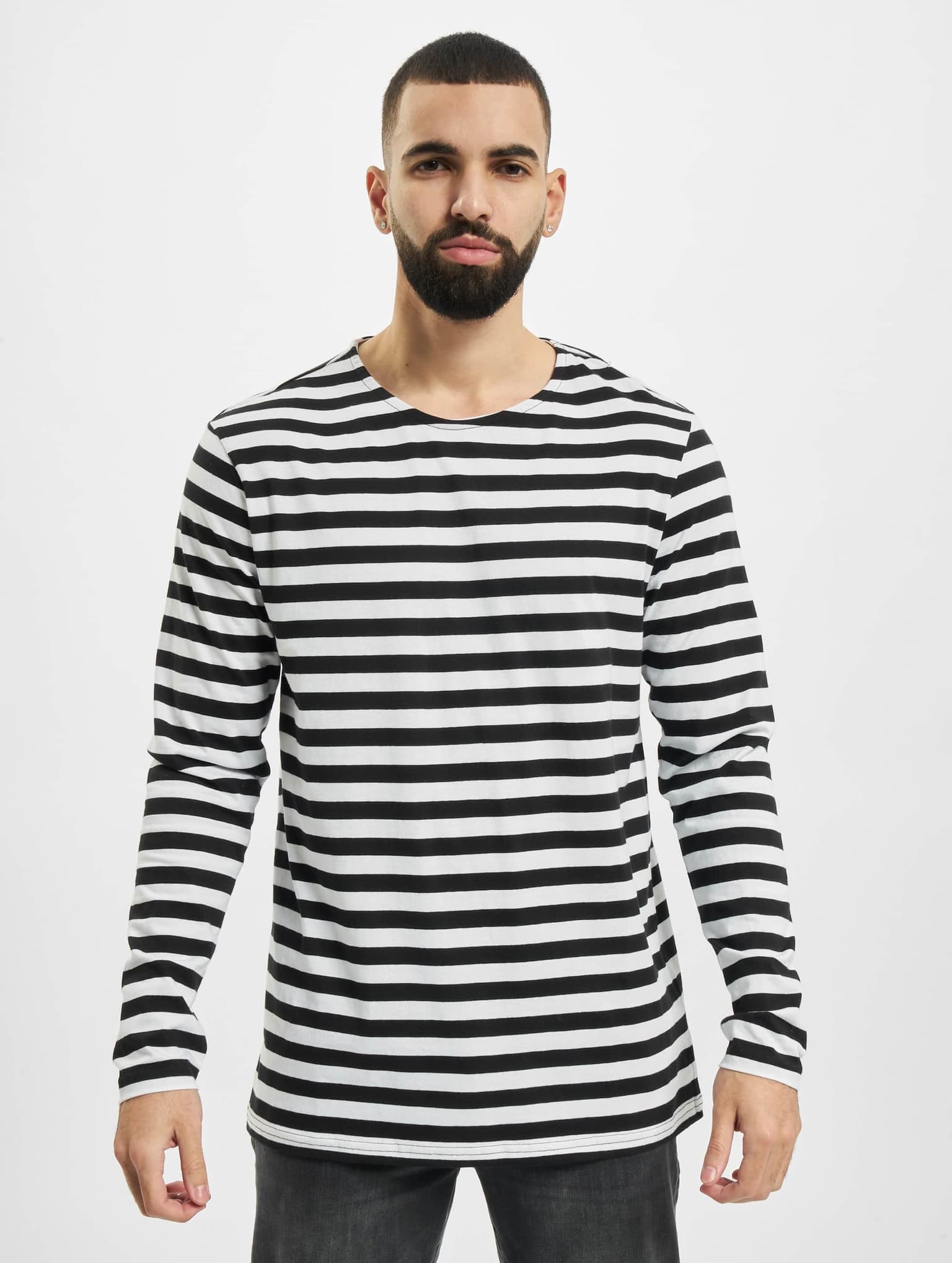 Urban Classics Regular Stripe LS – Bild 3