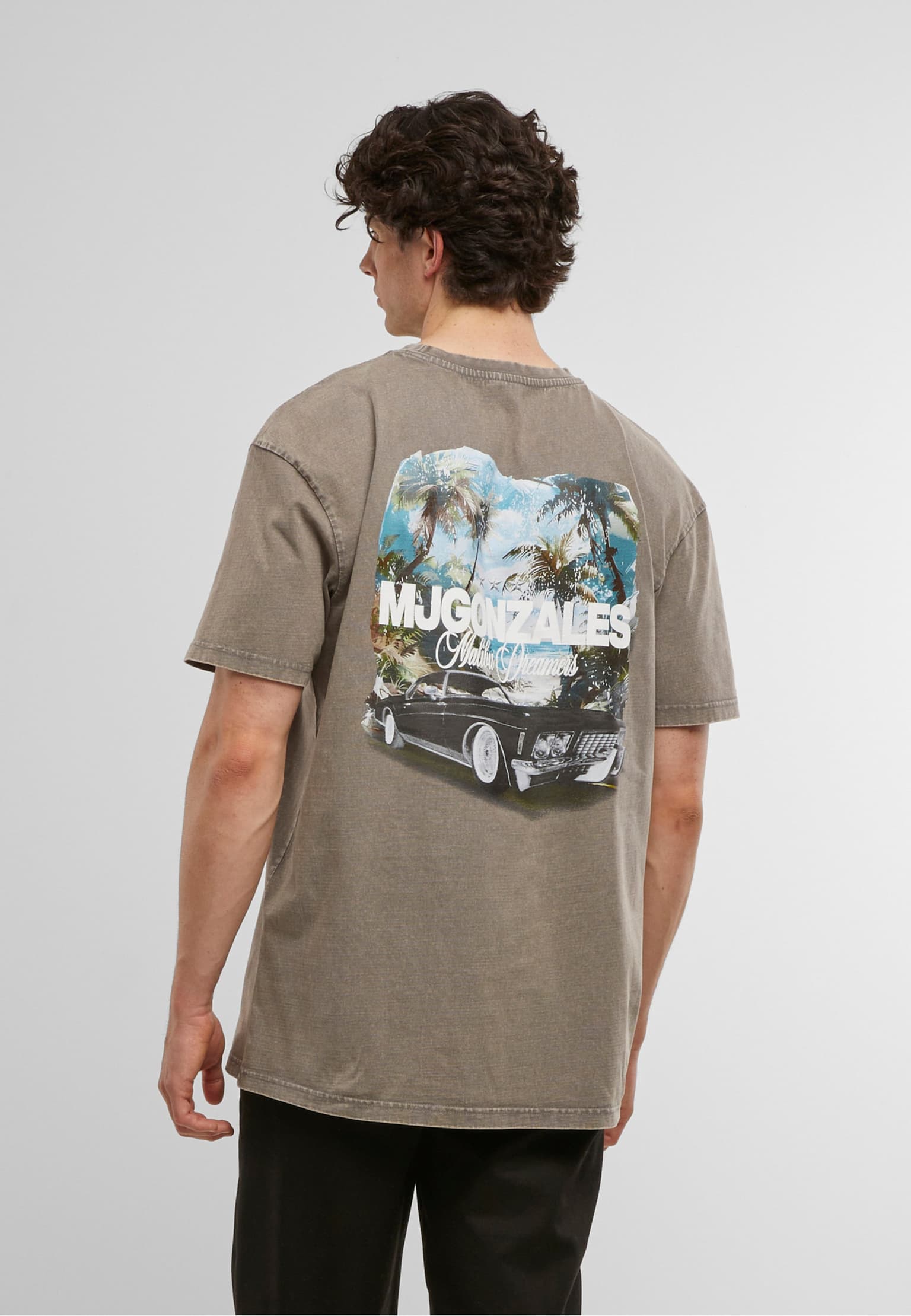 MJ Gonzales MJG Heavy Oversized Acid Washed Tee - Malibu Dreamers – Bild 2