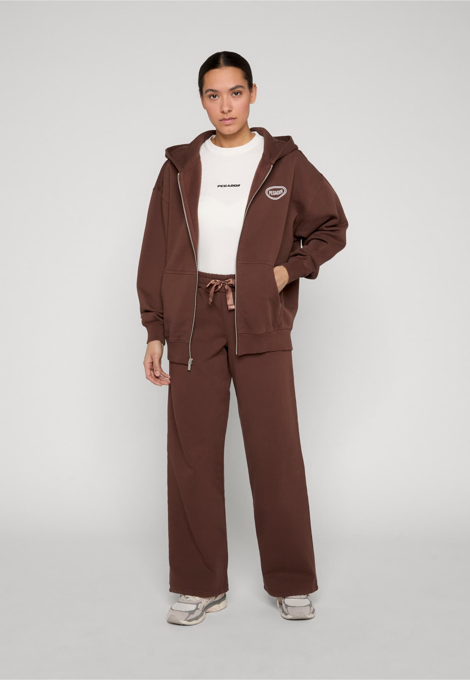 PEGADOR Altea Wide Sweat Pants – Bild 3