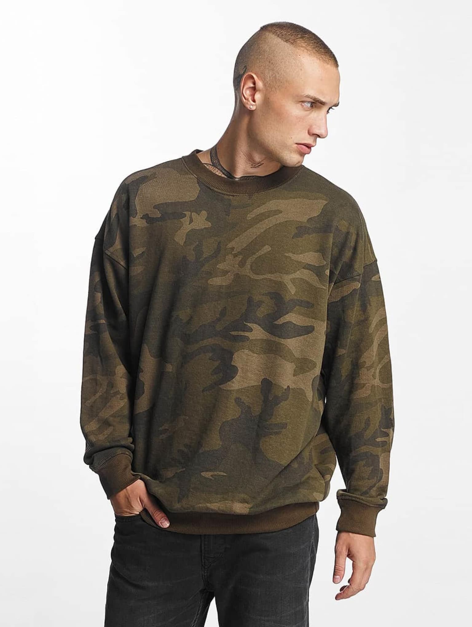 Urban Classics Camo Crewneck