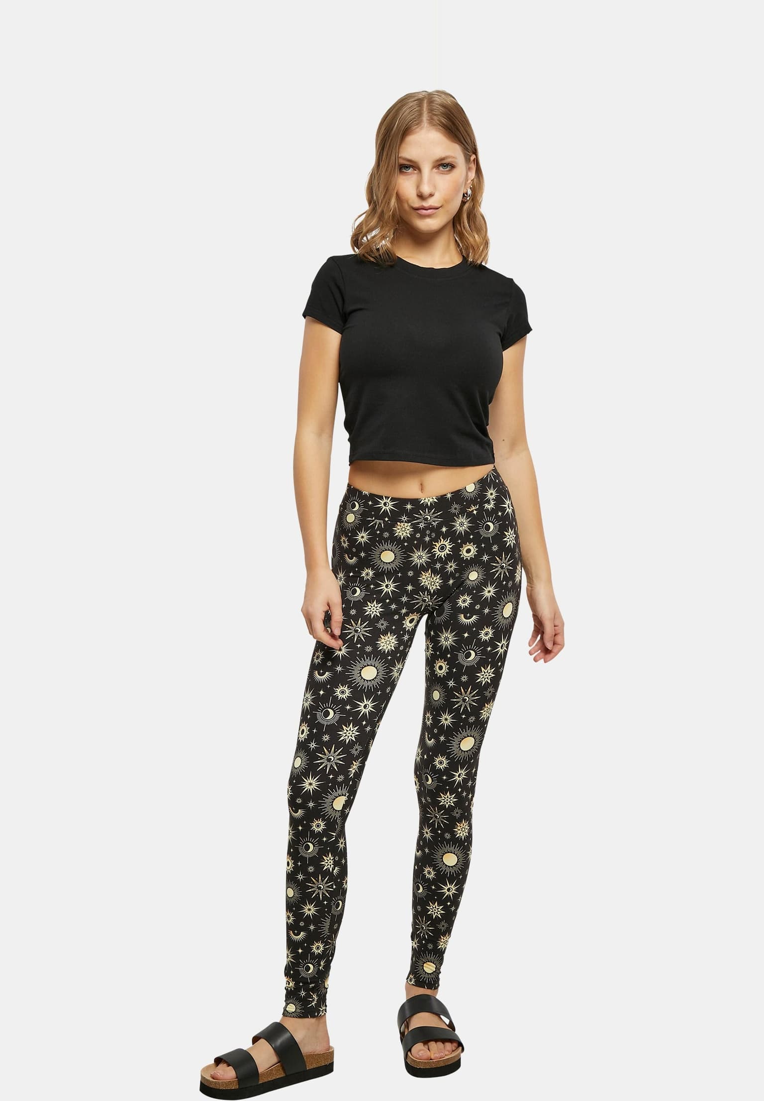 Urban Classics Ladies Soft AOP Leggings – Bild 4