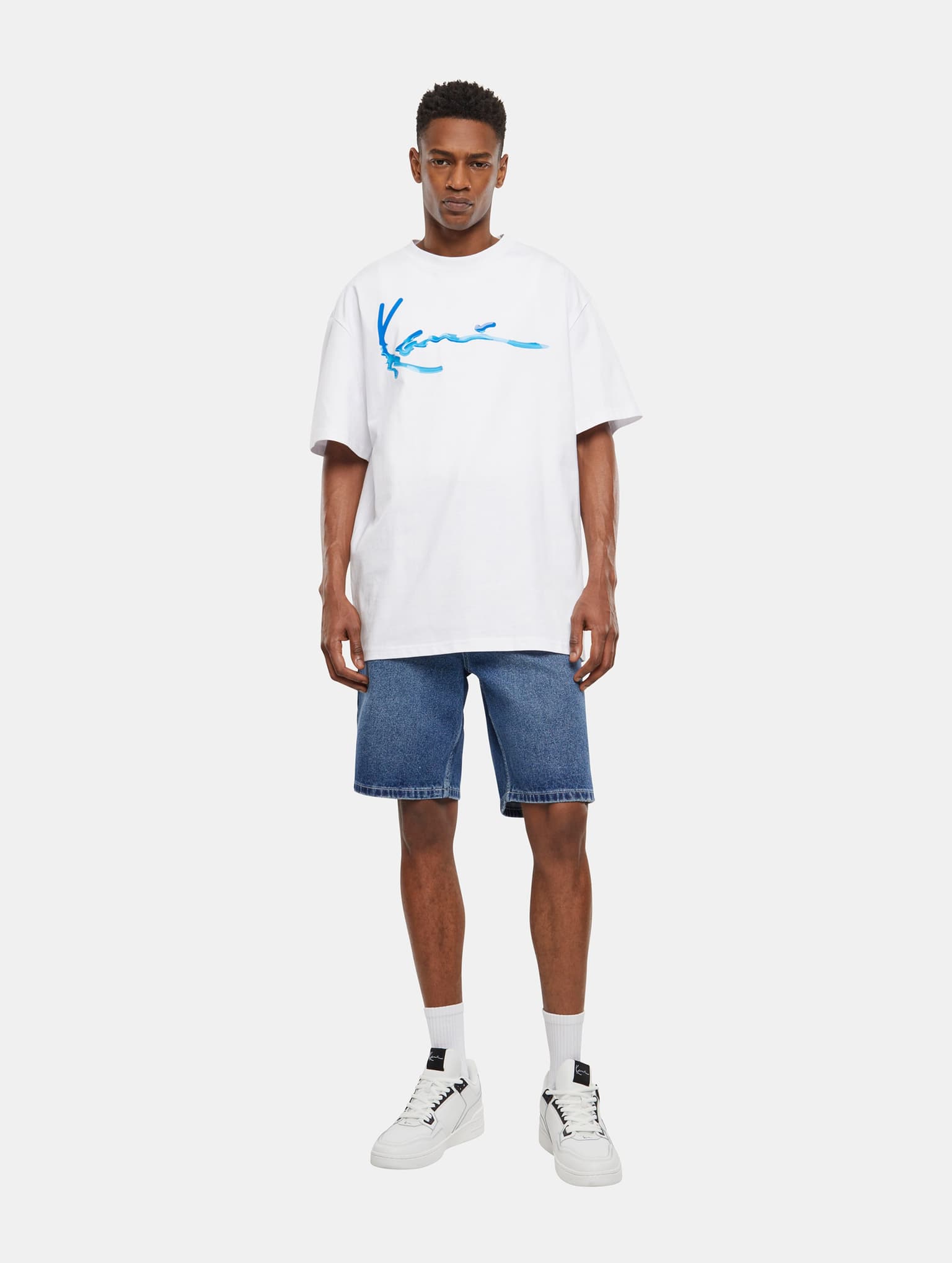Karl Kani Water Signature T-Shirt White – Bild 3