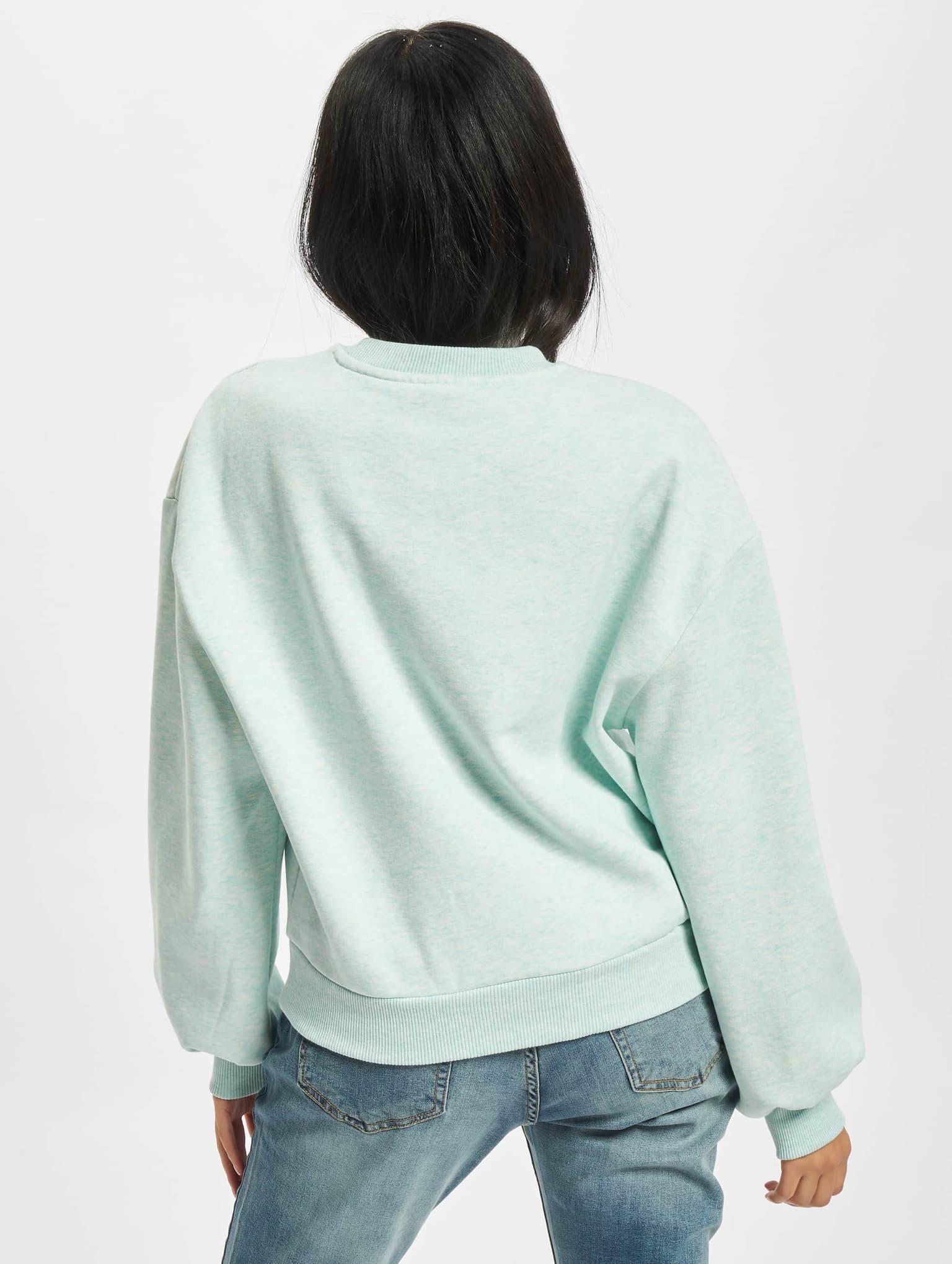 Urban Classics Ladies Oversized Color Melange Crewneck – Bild 2