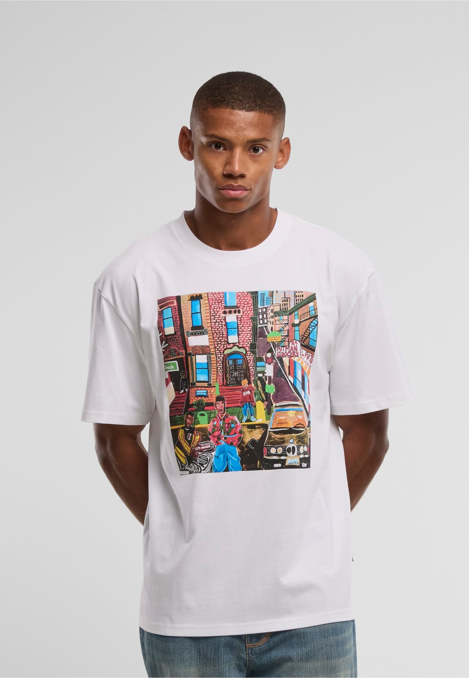 Karl Kani Woven Signature Collaboration Oversized T-Shirt