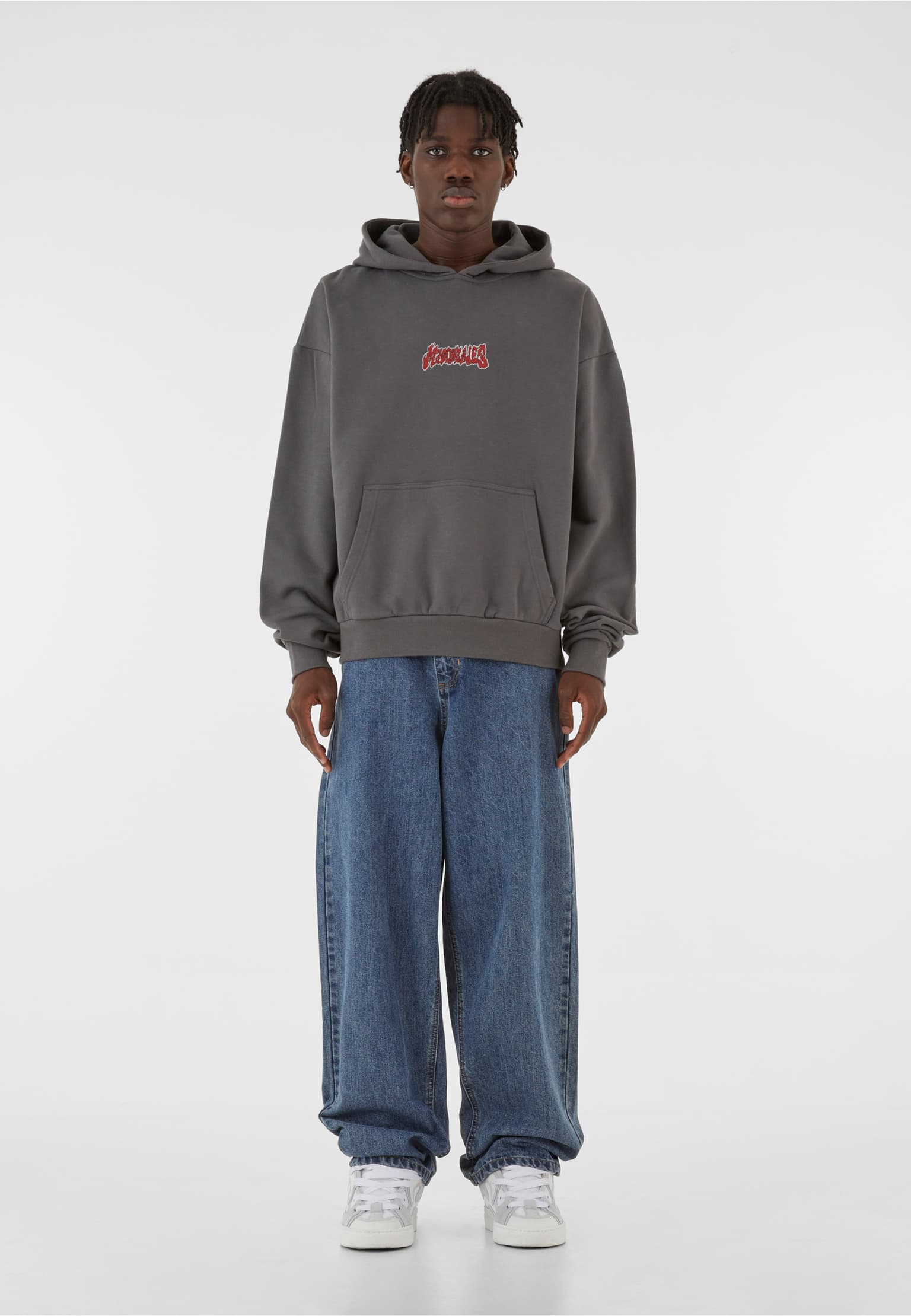 MJ Gonzales MJG Heavy Oversized Hoody - Ornament of Ashes – Bild 3