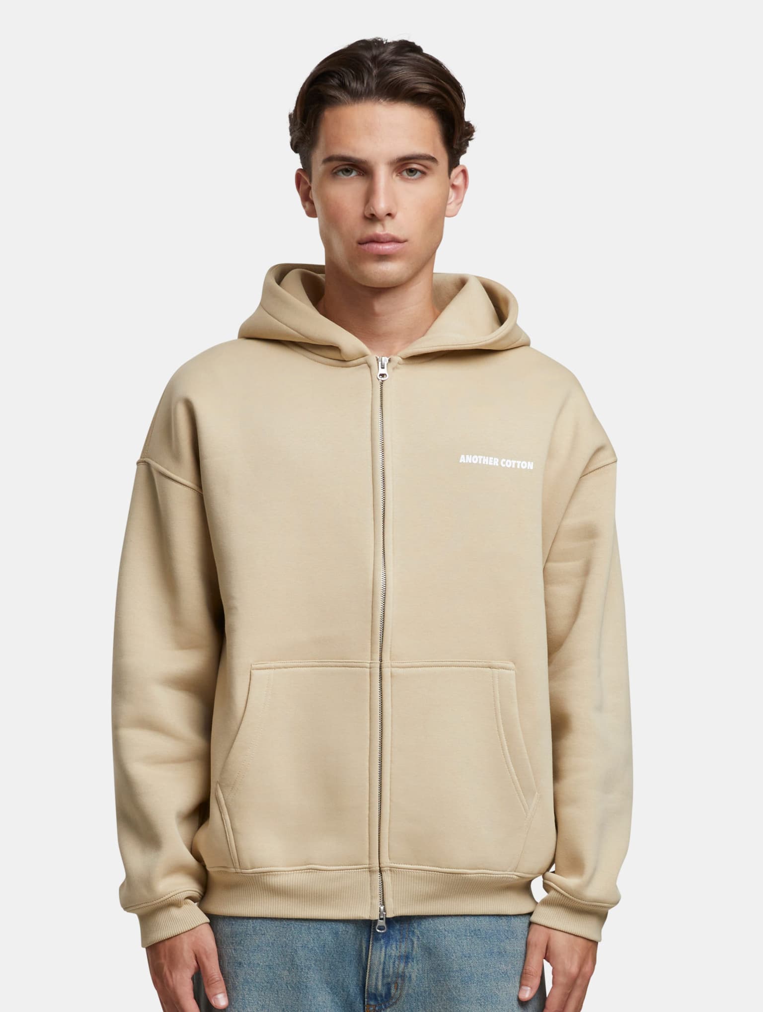 Another Cotton Lab It All Starts With A Dream Oversize Zip Hoodie – Bild 3