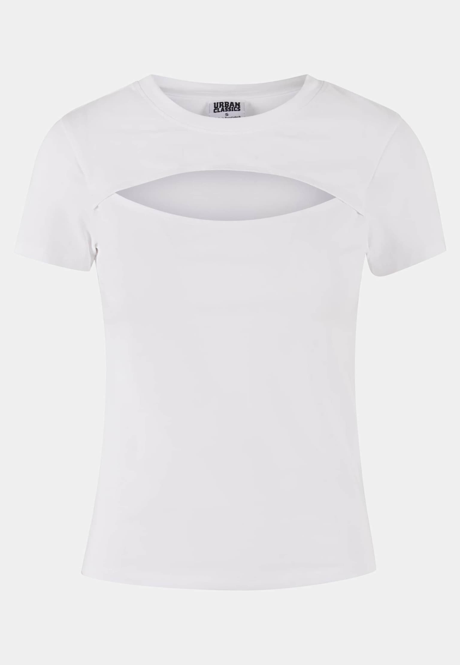 Urban Classics Ladies Short Cut Out Tee – Bild 3