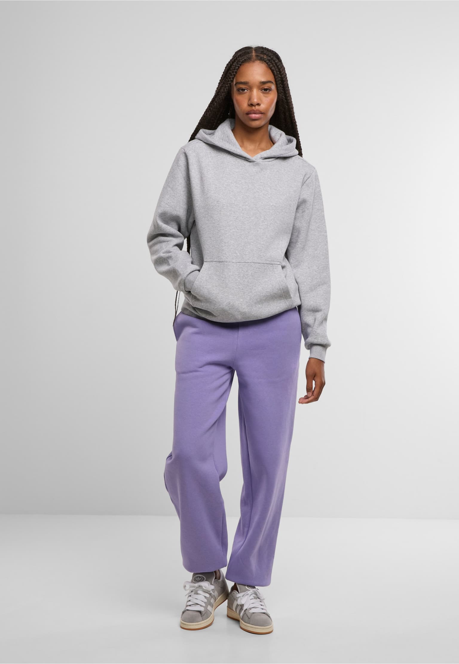 Urban Classics Ladies Fluffy Hoody – Bild 3