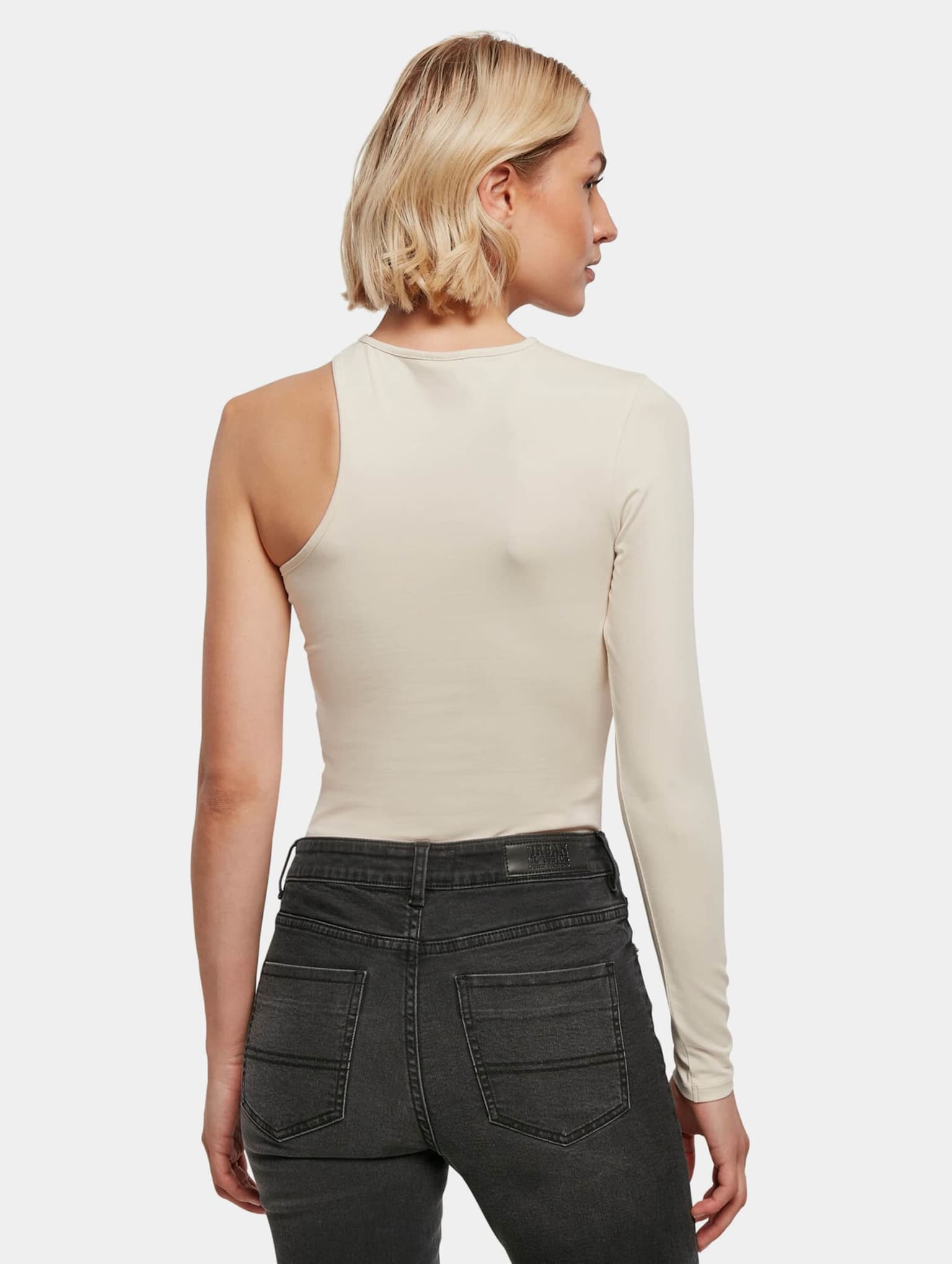Urban Classics Ladies Essentials Stretch Asymmetric Body – Bild 2