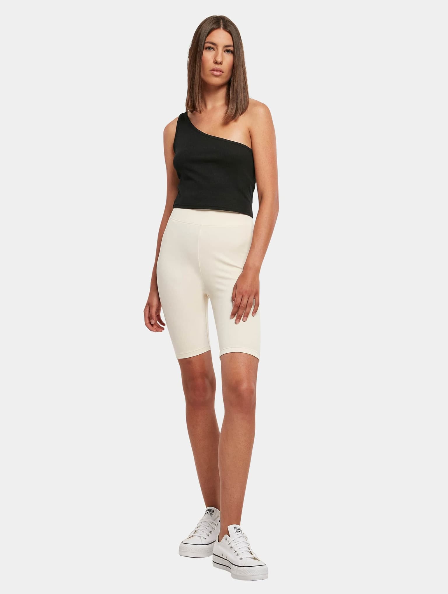 Urban Classics Ladies High Waist Cycle Short – Bild 4
